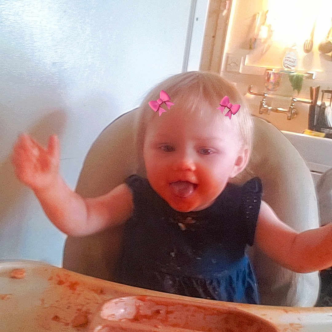 Courtney Dean'A is registered to the contest to win money with this photo: baby, bathing, bathtub, birthdaycake, cake, cream, cutlery, dessert, face, fireplace, food, head, icing, indoors, person, photography, portrait, spoon, sweets, tub