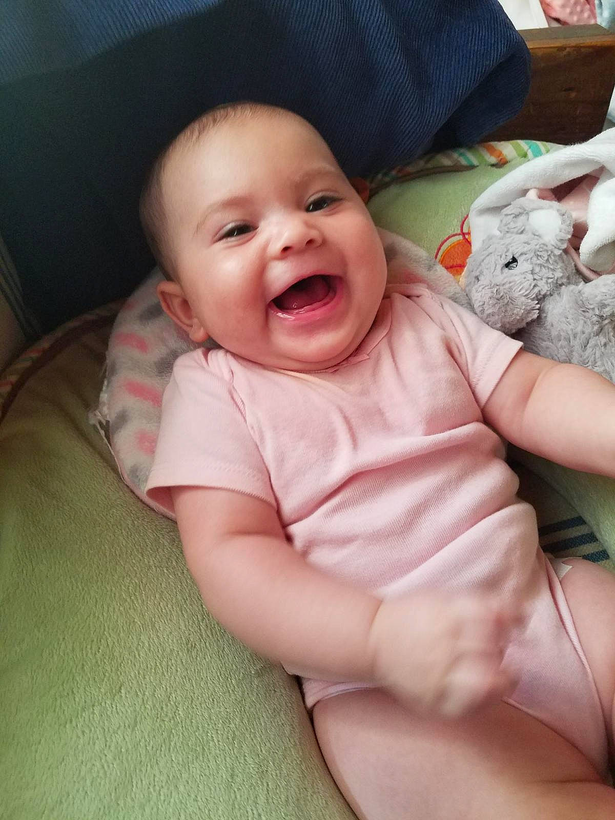 Wynter Marie Keels is registered to the contest to win money with this photo: baby, baby_laughing, baby_making_funny_faces, beauty, cheek, child, chin, eye, face, facial_expression, fun, happy, head, laugh, lip, mouth, nose, person, skin, smile