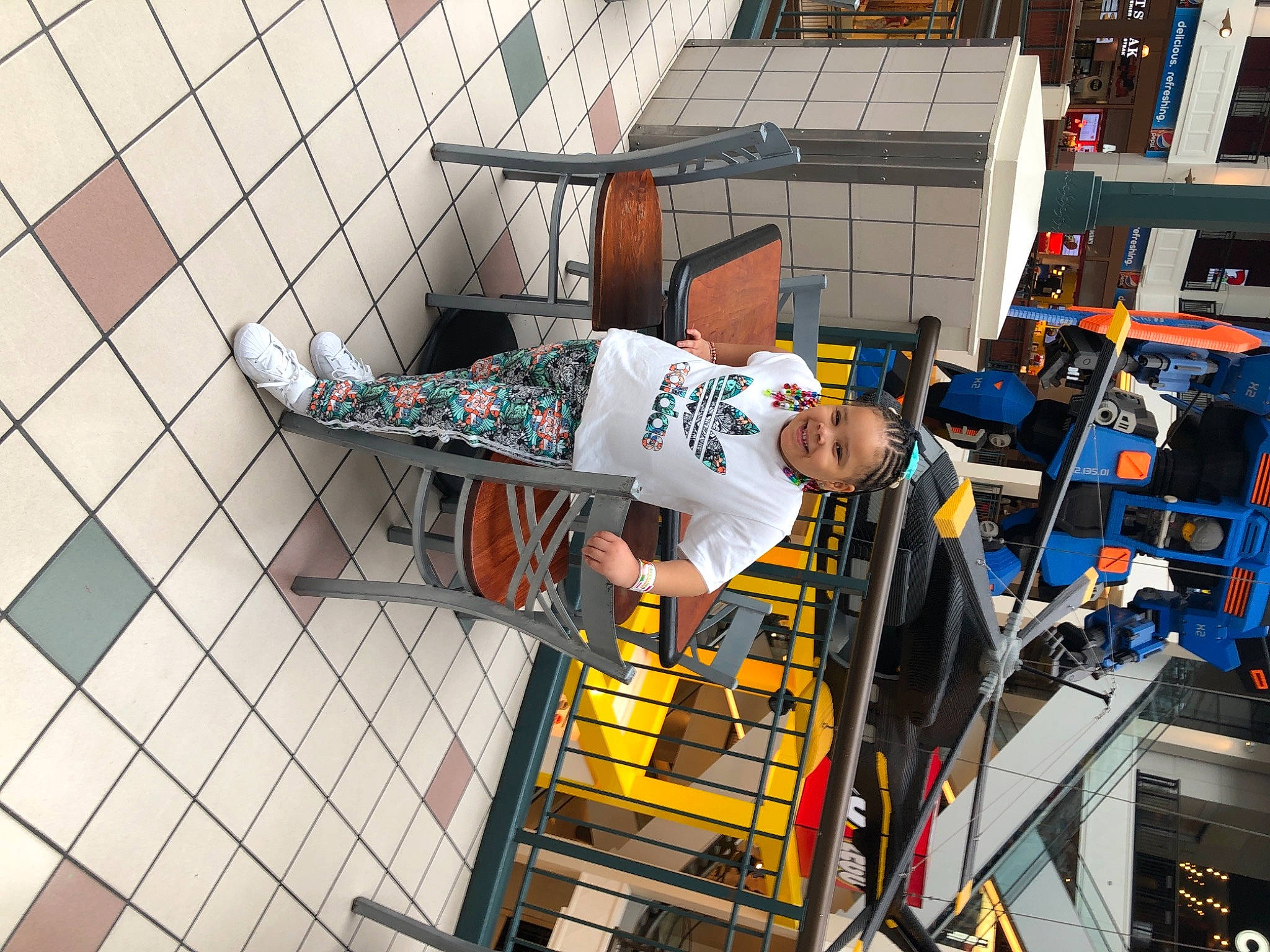 Christiana joined the competition — help win amazing prizes! electronic_engineering, engineering, flooring, fun, headwear, joy, line, machine, pattern, person, service, shorts, street, street_fashion, t_shirt, transport, workwear