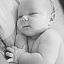 arm, baby, black_and_white, blanket, child, closeup, cuddle, cute, face, hand, infant, monochrome, newborn, peaceful, portrait, resting, skin, sleeping, soft, tender