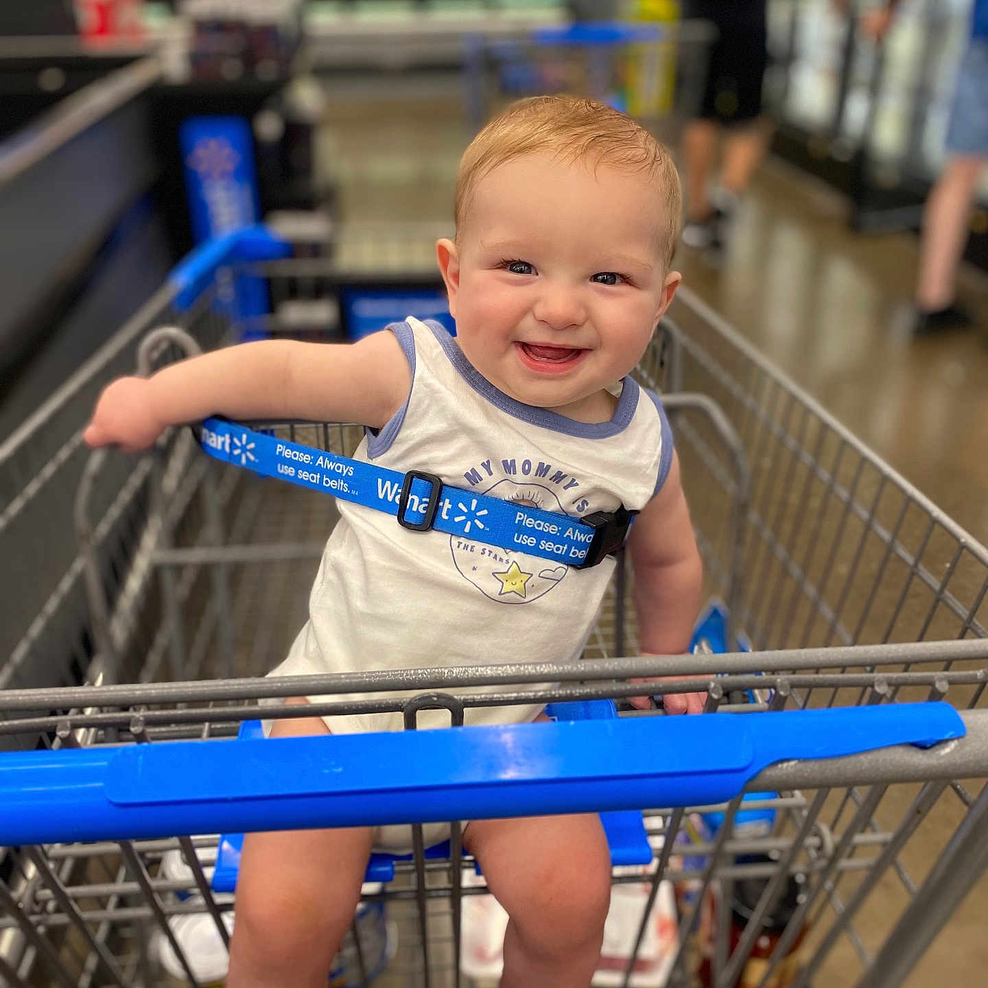 Messer joined the competition — help win amazing prizes! baby, bodypart, boy, child, clothing, face, finger, footwear, hand, happy, head, indoors, male, person, photography, portrait, shoe, shopping, shoppingcart, smile