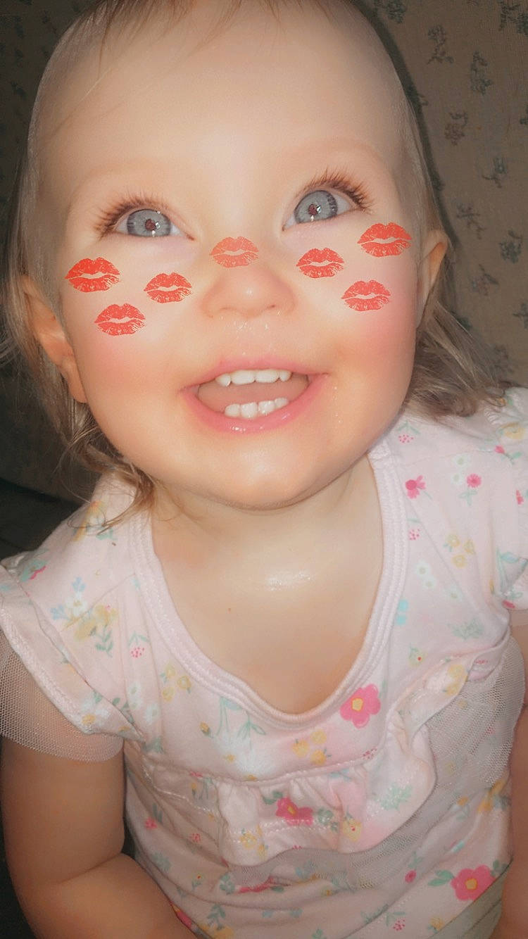 Adaline joined the competition — help win amazing prizes! cheek, chin, ear, eye, eyebrow, eyelash, forehead, hair, happy, head, iris, jaw, lip, lipstick, mouth, neck, nose, organ, person, skin
