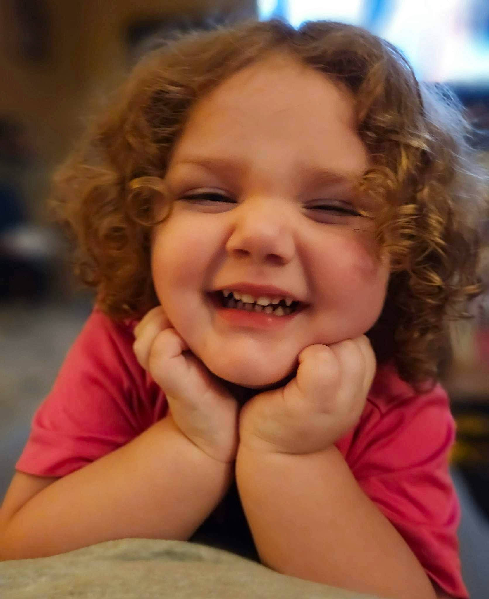 Azriella is registered to the contest to win money with this photo: blond, cheek, chin, eyebrow, eyelash, flash_photography, fun, gesture, grass, happy, iris, joy, leisure, lip, mouth, nose, person, skin, smile, summer