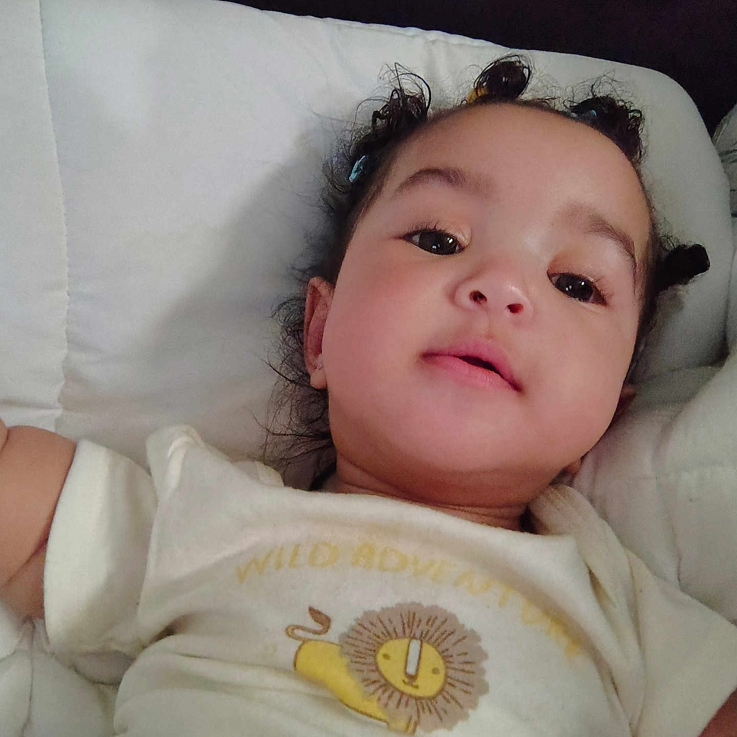 Mikayla Harper joined the competition — help win amazing prizes! architecture, baby, bed, blanket, building, clothing, couch, cushion, face, furniture, head, homedecor, hospital, newborn, person, photography, pillow, portrait, sleeping, t_shirt