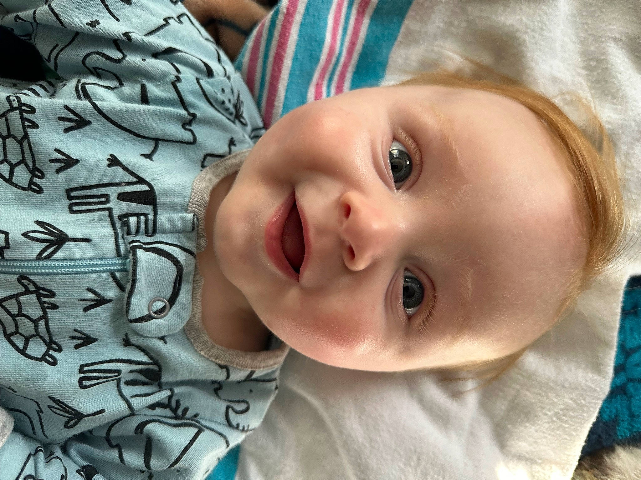 Jackson joined the competition — help win amazing prizes! baby, baby_toddler_clothing, cheek, chin, cool, eye, eyebrow, eyelash, facial_expression, happy, head, human, iris, lip, mouth, nose, person, skin, smile, textile