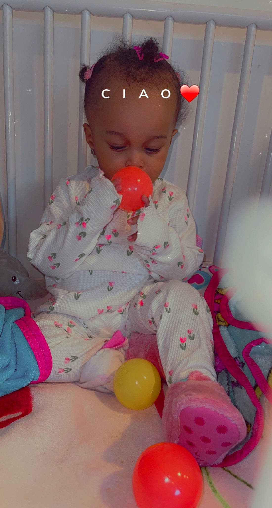 Malaya is registered to the contest to win money with this photo: baby_products, baby_toddler_clothing, baby_toys, carmine, comfort, eyelash, linens, magenta, orange, pattern, peach, person, pink, plush, red, shelf, stuffed_toy, teddy_bear, textile, toy