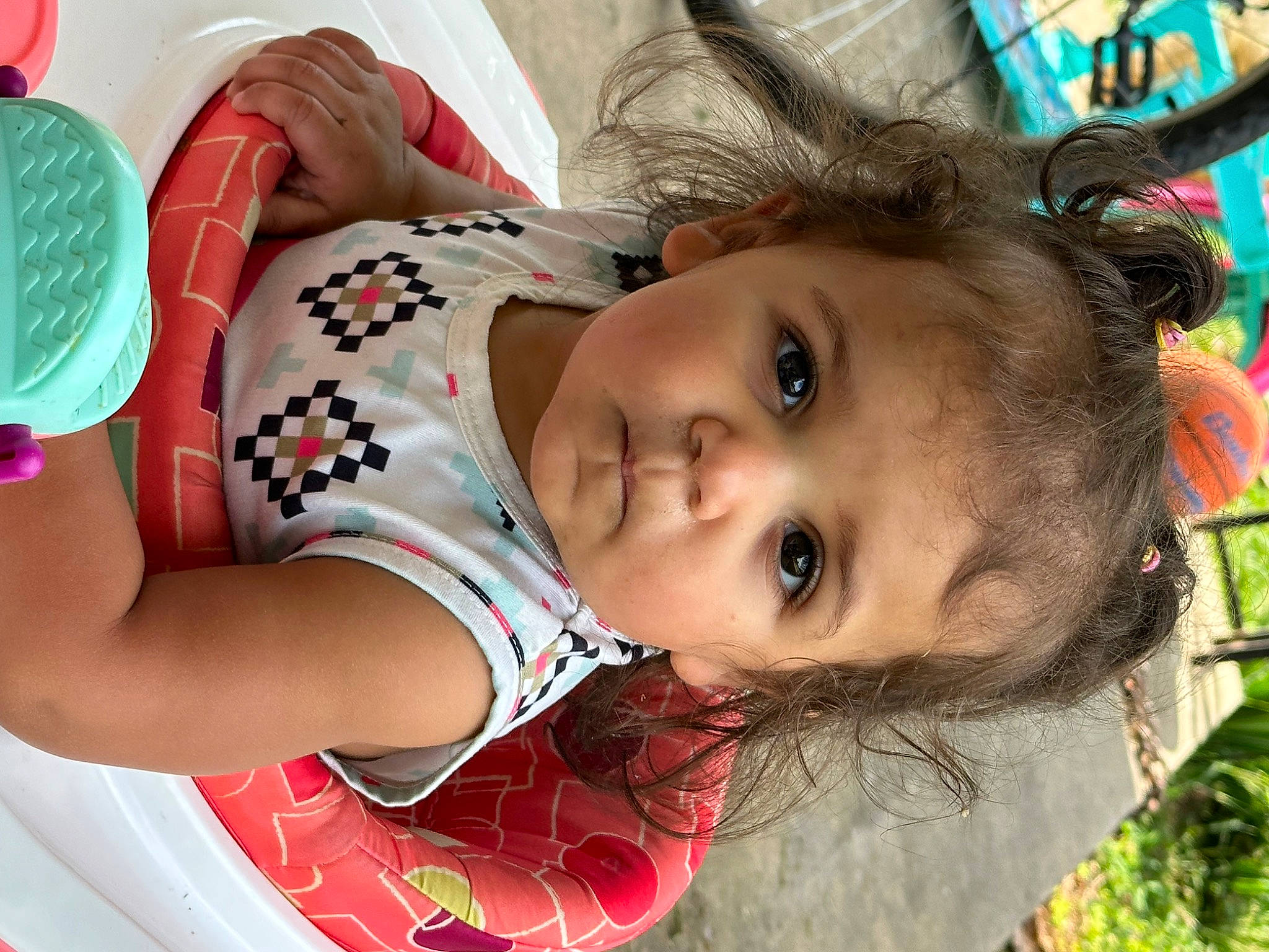 Ahna joined the competition — help win amazing prizes! beauty, black_hair, cheek, child, eyelash, facial_expression, green, happy, human_body, iris, lip, mouth, neck, nose, organ, person, pink, plant, skin, thigh