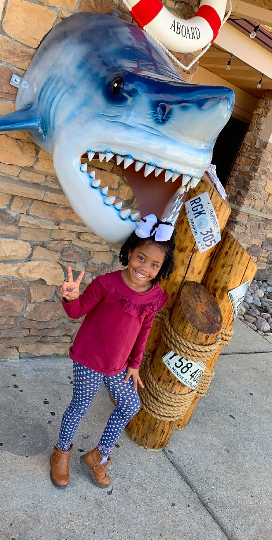 Joi is registered to the contest to win money with this photo: cartilaginous_fish, child, fish, happy, jaw, joy, laugh, mouth, person, play, shark, smile, tooth, vacation