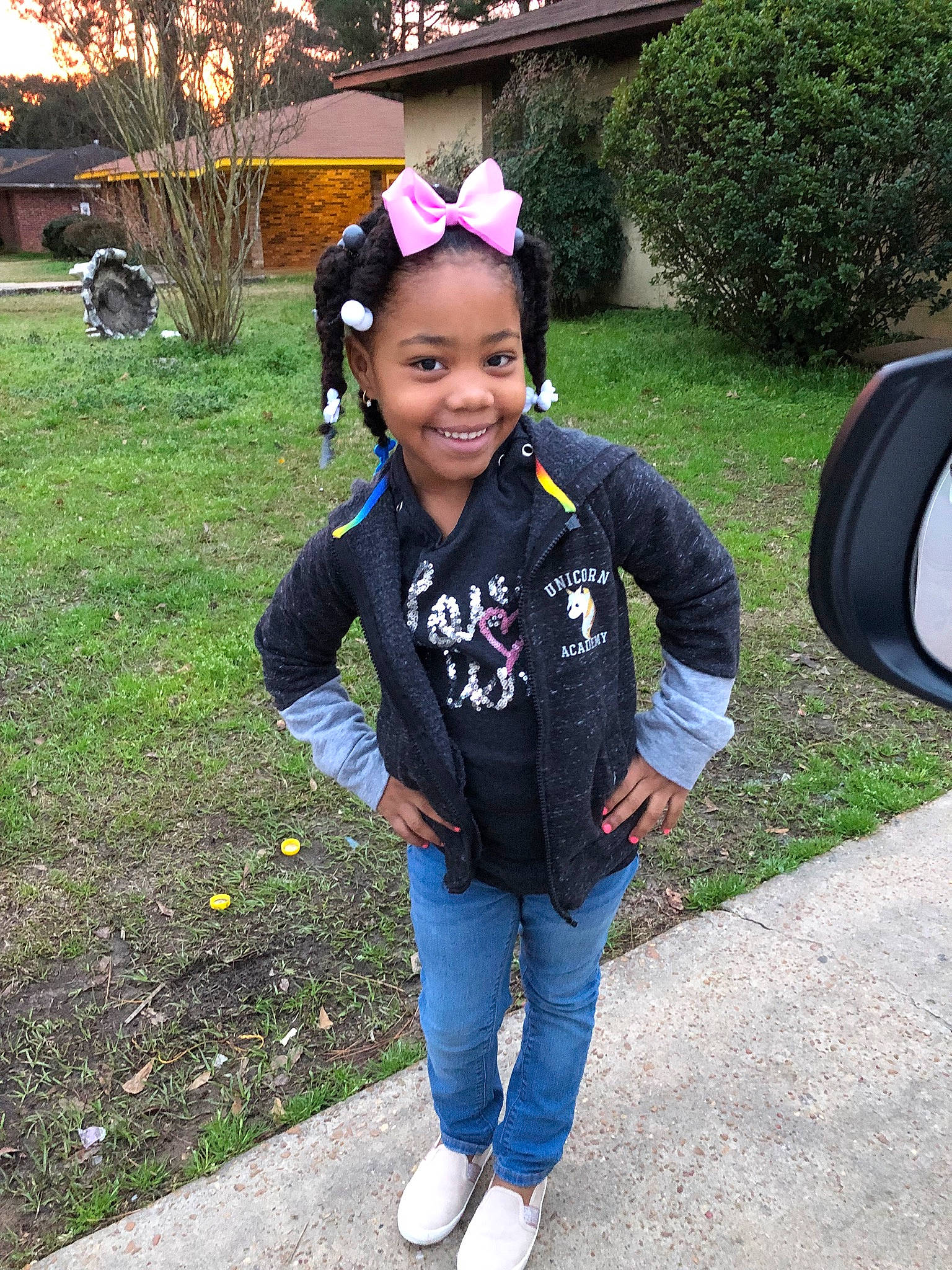 Joi joined the competition — help win amazing prizes! child, cool, ear, grass, hair_accessory, happy, head, headgear, jacket, jeans, joy, leisure, metal, outerwear, person, photography, plant, recreation, style, t_shirt