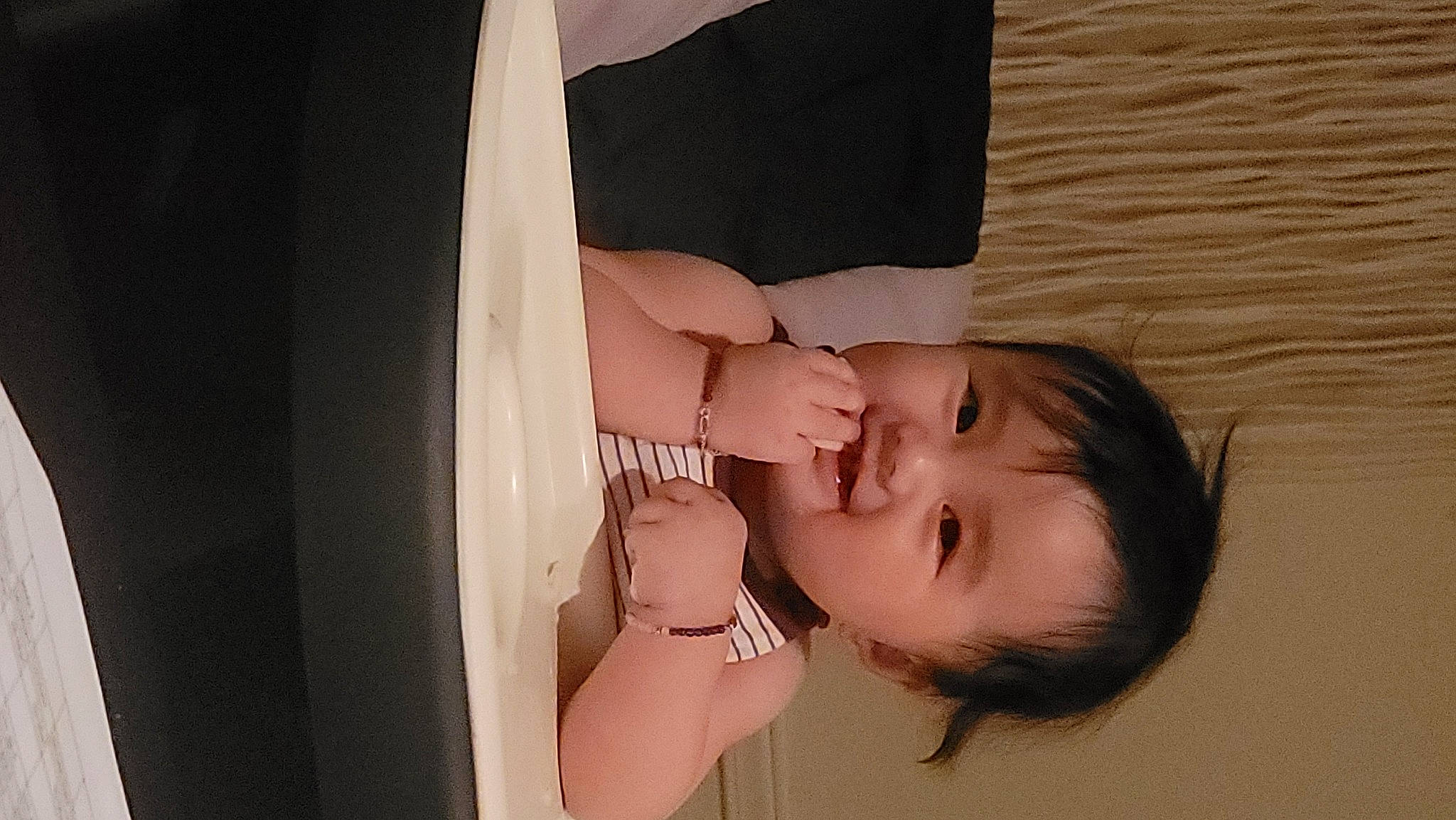 Celeste joined the competition — help win amazing prizes! baby, baby_products, cheek, chest, comfort, elbow, eyebrow, eyelash, flash_photography, gesture, happy, human_body, human_leg, lip, nail, neck, person, shoulder, smile, toddler