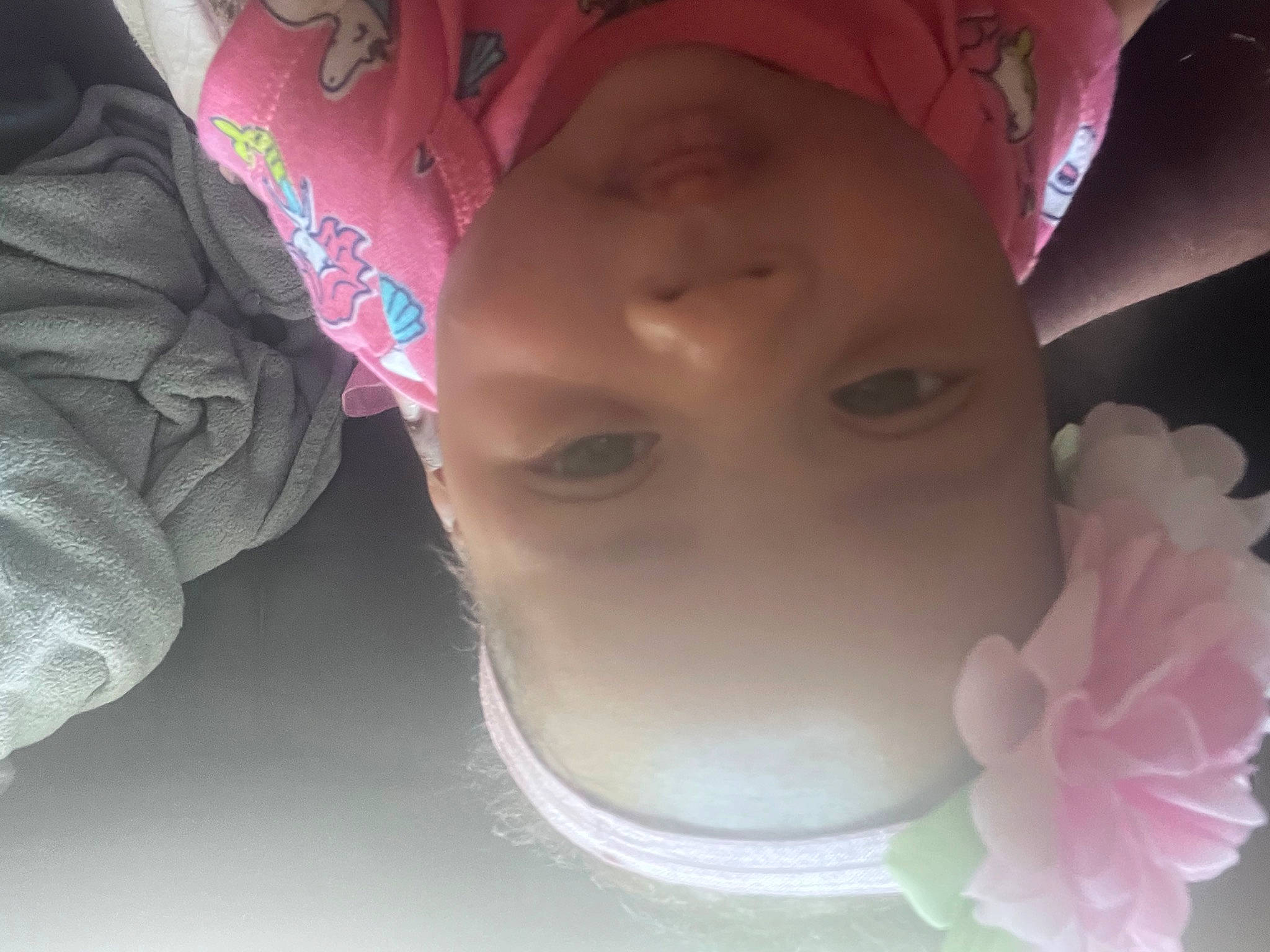 Amora joined the competition — help win amazing prizes! baby, cap, cheek, chin, eyebrow, eyelash, face, facial_expression, finger, happy, headgear, iris, lip, mouth, nose, person, pink, product, purple, skin