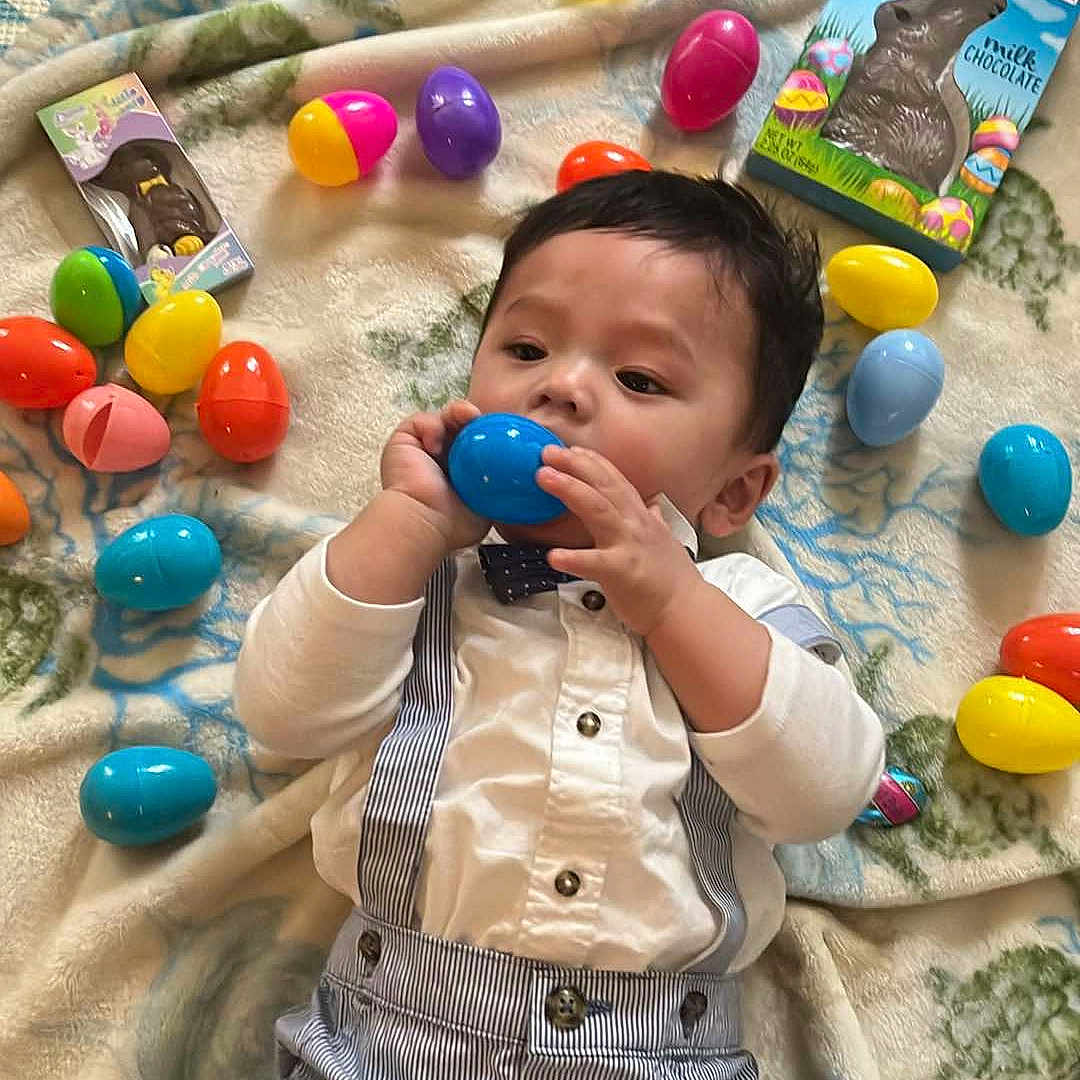 Waen joined the competition — help win amazing prizes! baby, balloon, bodypart, candy, clothing, face, finger, food, furniture, hand, happy, head, pants, person, photography, portrait, shorts, smile, sphere, sweets