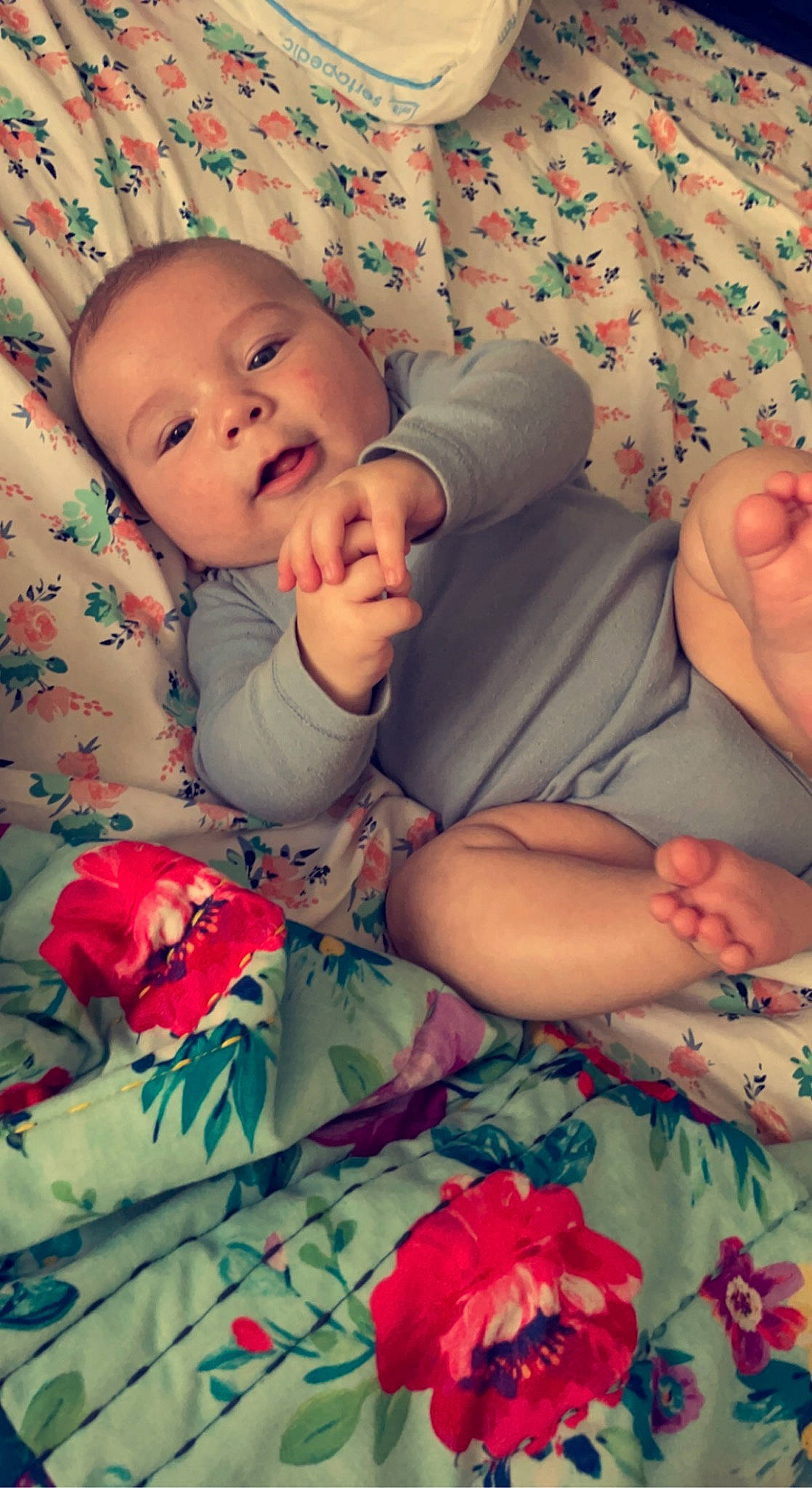 Cyrus is registered to the contest to win money with this photo: baby, baby_sleeping, baby_toddler_clothing, beauty, cheek, child, comfort, finger, hand, happy, leg, linens, pattern, person, pink, red, skin, sleeve, textile, thigh