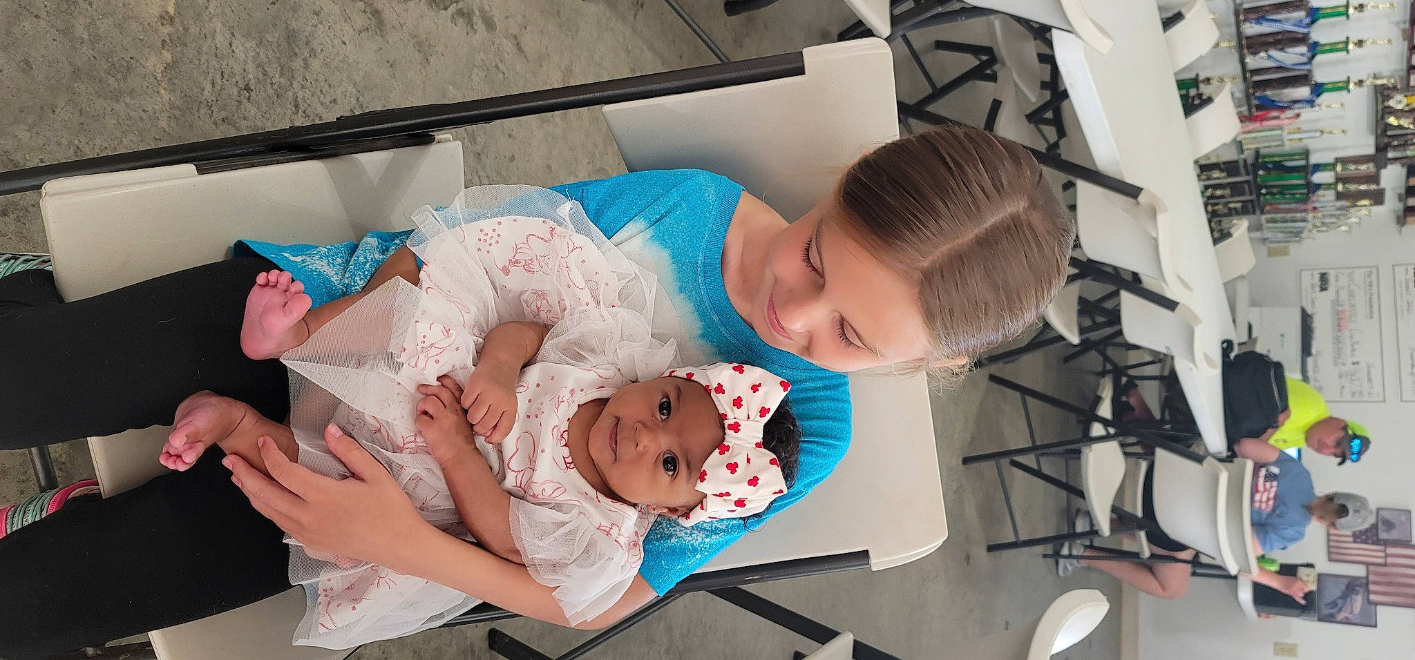 Makaylah is registered to the contest to win money with this photo: baby, baby_products, baby_toddler_clothing, child, comfort, event, eyewear, fun, happy, hat, headwear, person, room, toddler, vacation