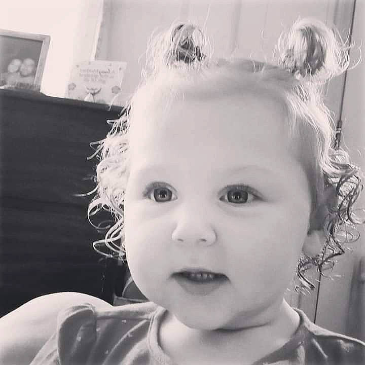 Kielynn is registered to the contest to win money with this photo: black, black_and_white, cheek, child, chin, ear, eyebrow, eyelash, flash_photography, forehead, happy, iris, lip, monochrome, nose, person, skin, smile, style, toddler