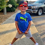 Hunter joined the competition — help win amazing prizes! accessories, baseballcap, cap, city, clothing, face, footwear, hat, head, person, photography, portrait, road, shoe, shorts, street, sunglasses, t_shirt, urban, walking