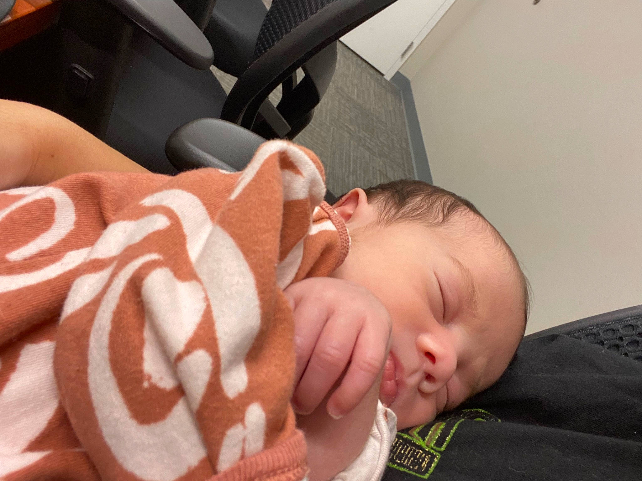 Danielle joined the competition — help win amazing prizes! baby, baby_sleeping, baby_toddler_clothing, bedtime, cheek, child, comfort, finger, happy, human_leg, linens, nail, nap, nose, peach, person, sitting, skin, sleep, toddler