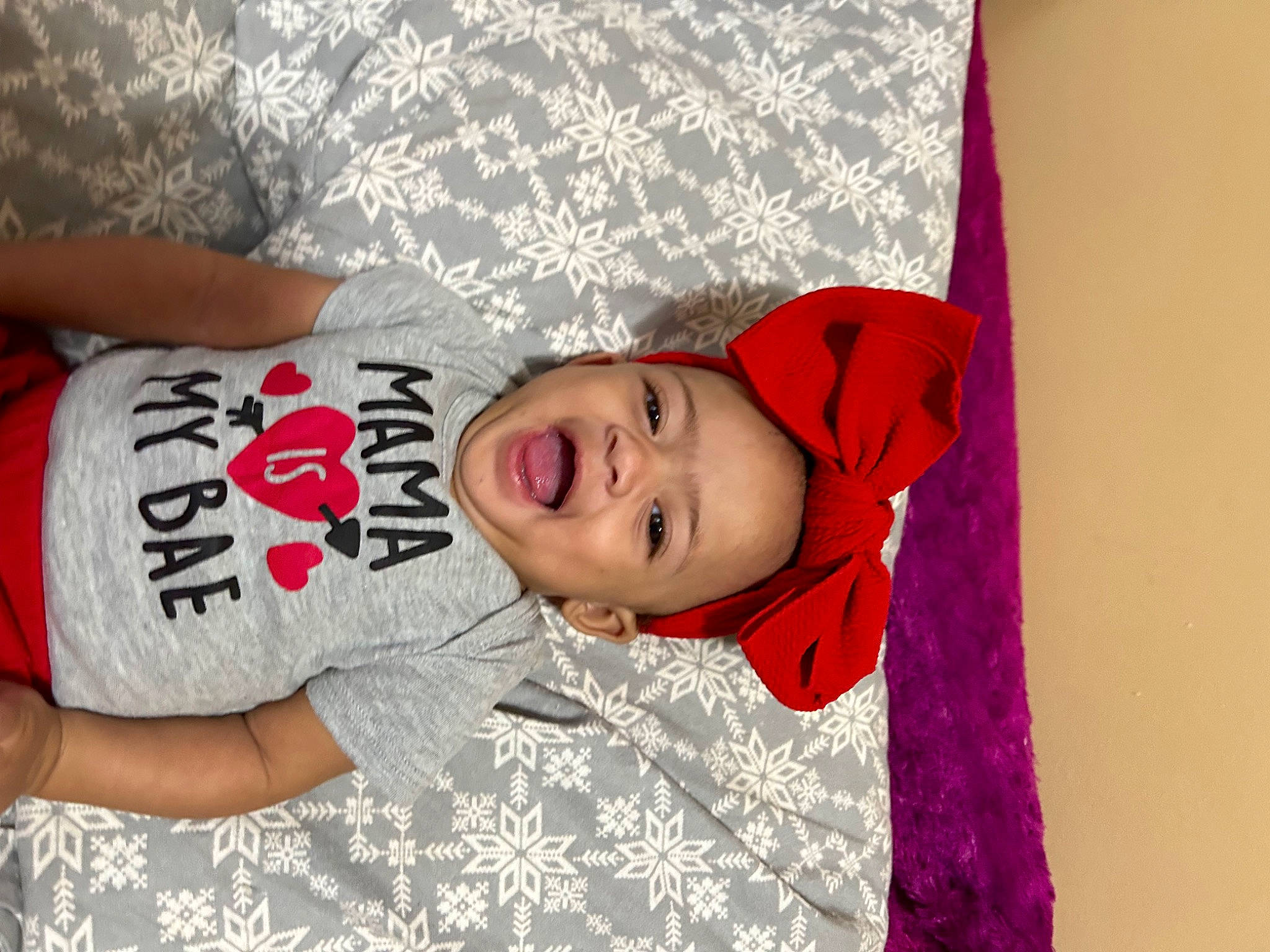 Ocean is registered to the contest to win money with this photo: child, event, face, fashion_design, font, fun, happy, laugh, leisure, linens, magenta, pattern, person, pink, sleeve, smile, t_shirt, textile, tree