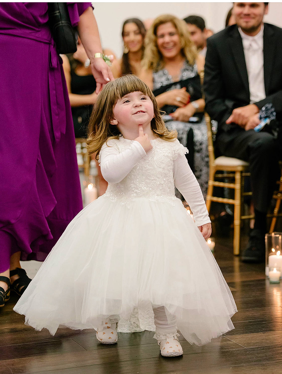 Hanna joined the competition — help win amazing prizes! blurred, bridal_clothing, bridal_party_dress, clothing, dress, event, fashion_design, flooring, formal_wear, gesture, gown, happy, headwear, joy, person, pink, purple, smile, suit, tie