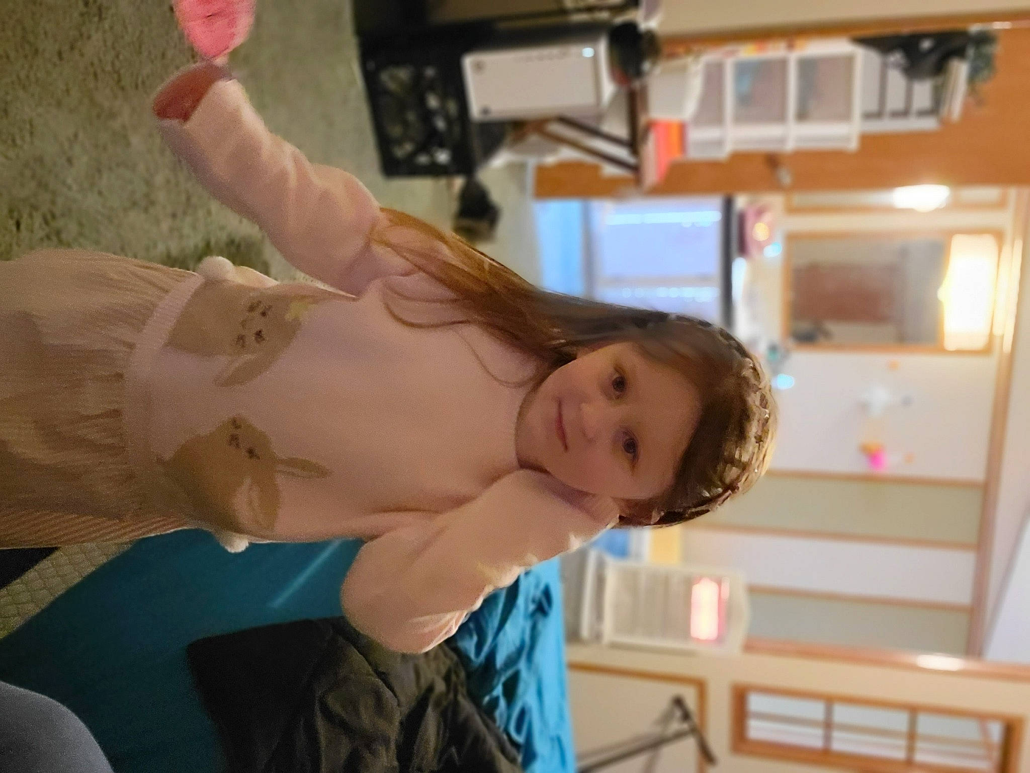 Liliana is registered to the contest to win money with this photo: abdomen, arm, chair, chest, child, comfort, elbow, eyelash, fun, happy, human_leg, joint, knee, person, room, thigh, toddler, trunk, waist, wood