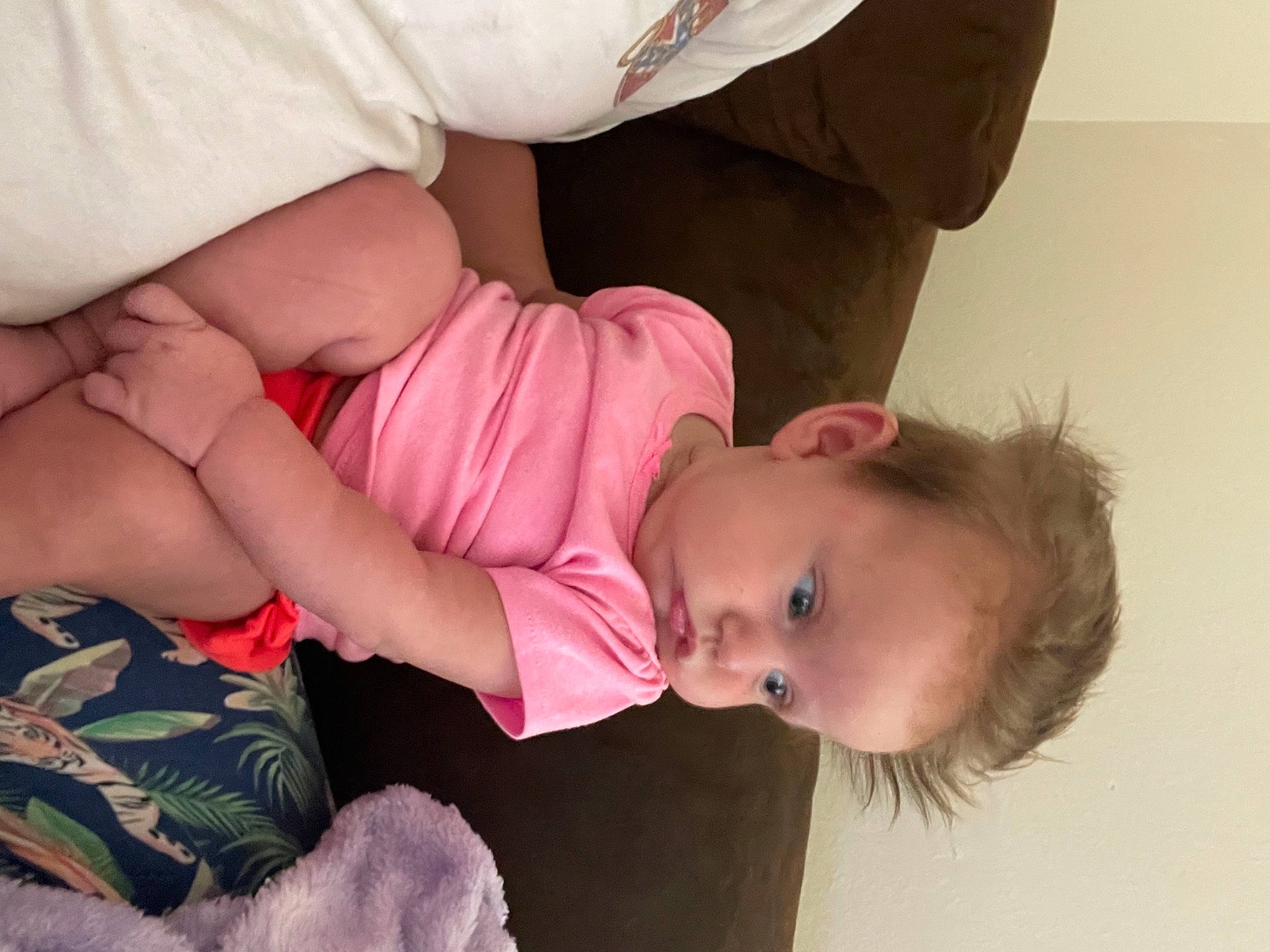 Jupiter joined the competition — help win amazing prizes! arm, baby, baby_toddler_clothing, cheek, child, comfort, dress, finger, gesture, grass, hand, happy, human_body, joint, leg, mouth, person, sitting, skin, sleeve