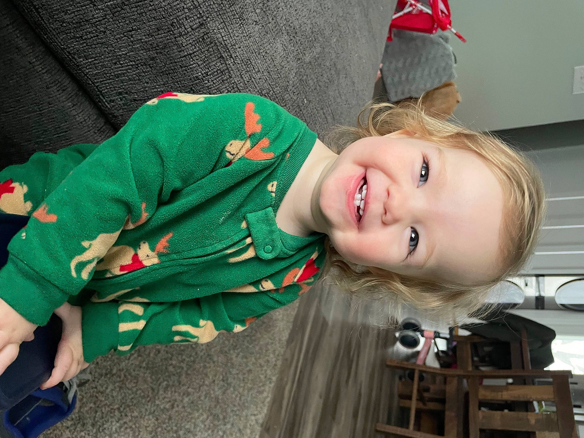 Alayna joined the competition — help win amazing prizes! baseball_cap, cap, child, costume_hat, event, eye, face, fashion_accessory, fun, happy, hat, headgear, holiday, joy, lip, person, portrait_photography, red, smile, toddler