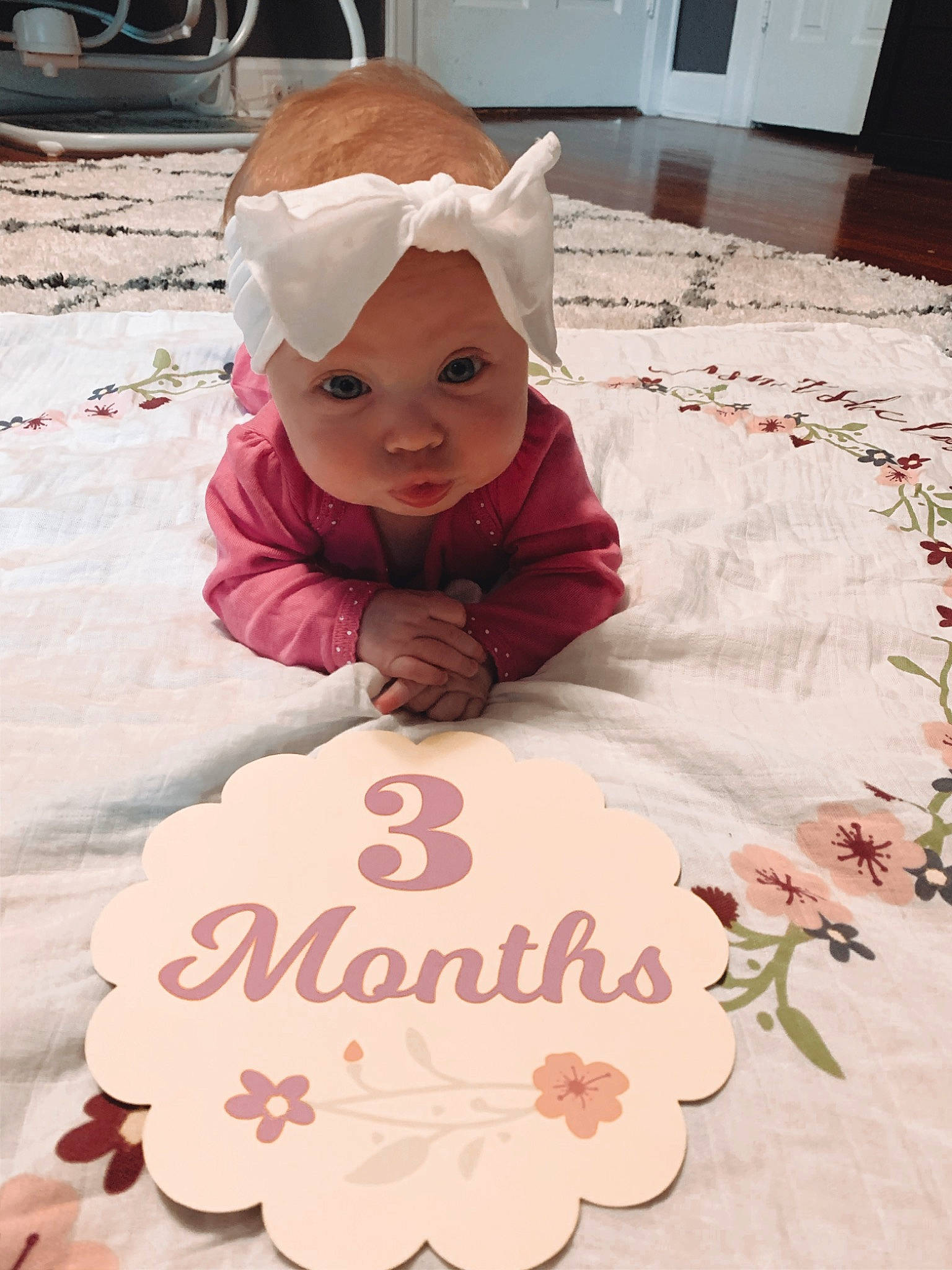 Holland is registered to the contest to win money with this photo: baby, baby_toddler_clothing, costume, costume_accessory, dessert, fictional_character, headwear, hood, peach, person, petal, pink, poster, sweetness, toddler