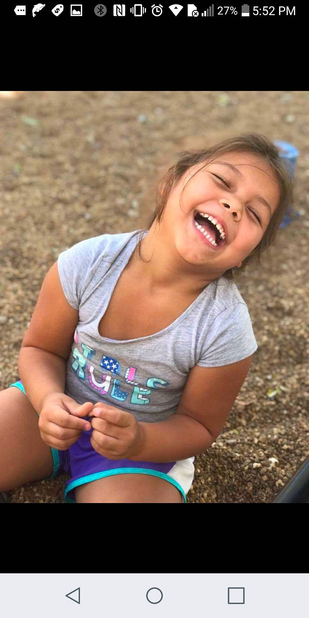 Ally joined the competition — help win amazing prizes! abdomen, arm, baby, child, facial_expression, fun, grass, happy, laugh, mouth, nose, person, photography, play, sitting, skin, smile, toddler, tooth, trunk