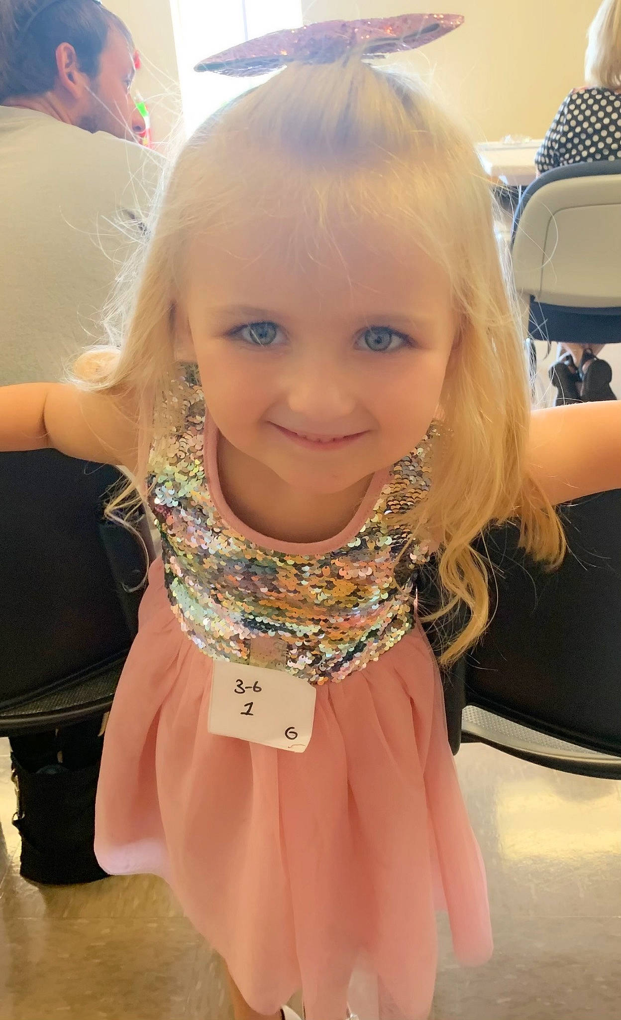 Baylee is registered to the contest to win money with this photo: body_jewelry, cheek, chin, eyebrow, eyelash, fashion_design, flooring, fun, hair, hairstyle, happy, head, iris, jewellery, joy, lip, long_hair, person, scarf, skin