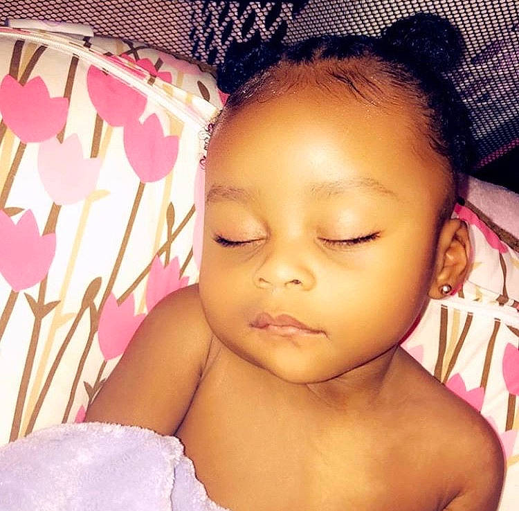 Khari joined the competition — help win amazing prizes! baby, beauty, black_hair, cheek, child, eye, eyebrow, eyelash, face, forehead, hair, head, human, lip, mouth, nose, person, photography, pink, skin