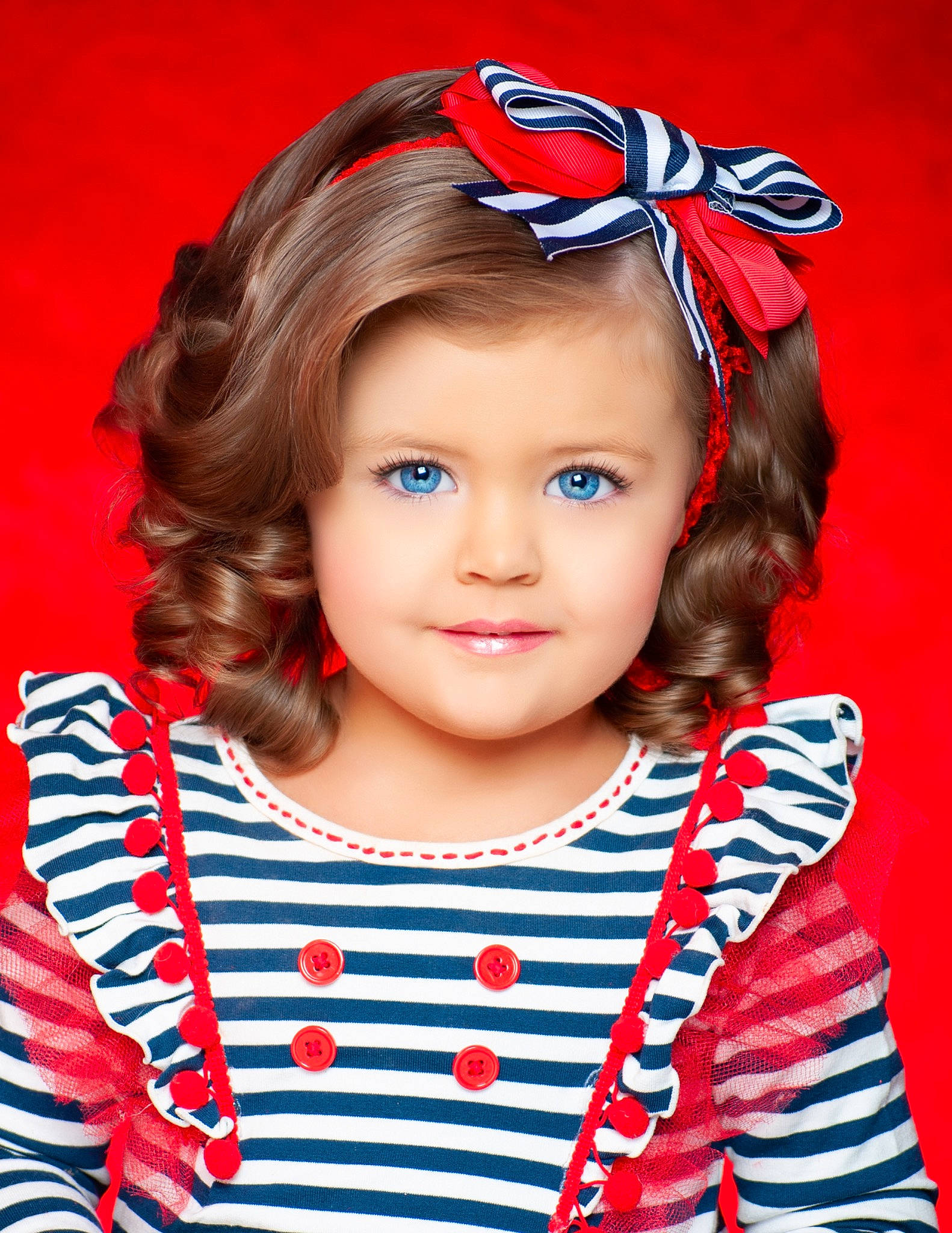 Addisyn joined the competition — help win amazing prizes! brown_hair, child, child_model, fashion_accessory, hair, hair_accessory, hairstyle, headband, person, toddler