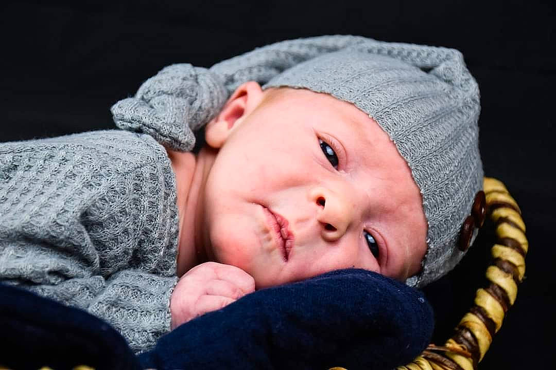 Augustine joined the competition — help win amazing prizes! baby, baby_sleeping, baby_toddler_clothing, beanie, cap, cheek, chin, comfort, eye, flash_photography, grass, happy, headgear, headwear, knit_cap, lip, nose, person, skin, textile