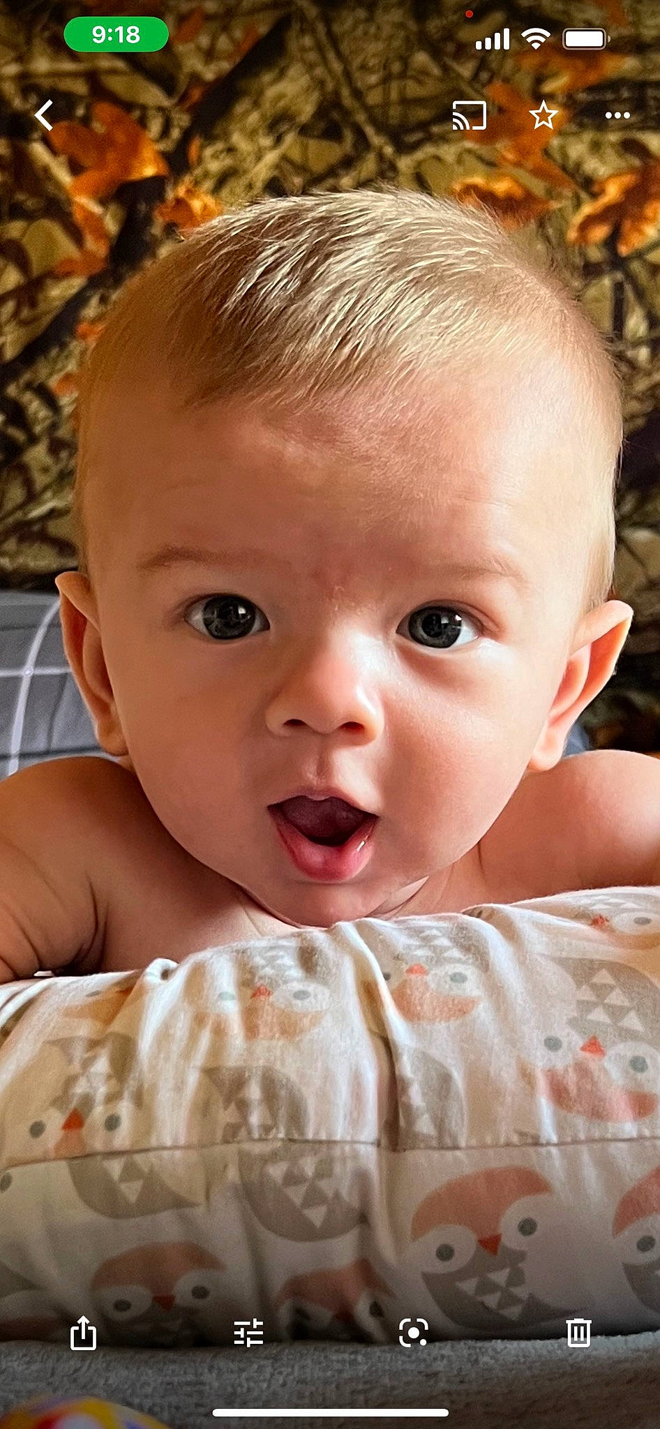 Gregory is registered to the contest to win money with this photo: baby, cheek, child, chin, close_up, ear, eyebrow, eyelash, facial_expression, flash_photography, fun, happy, iris, lip, mouth, muscle, nose, organ, person, skin