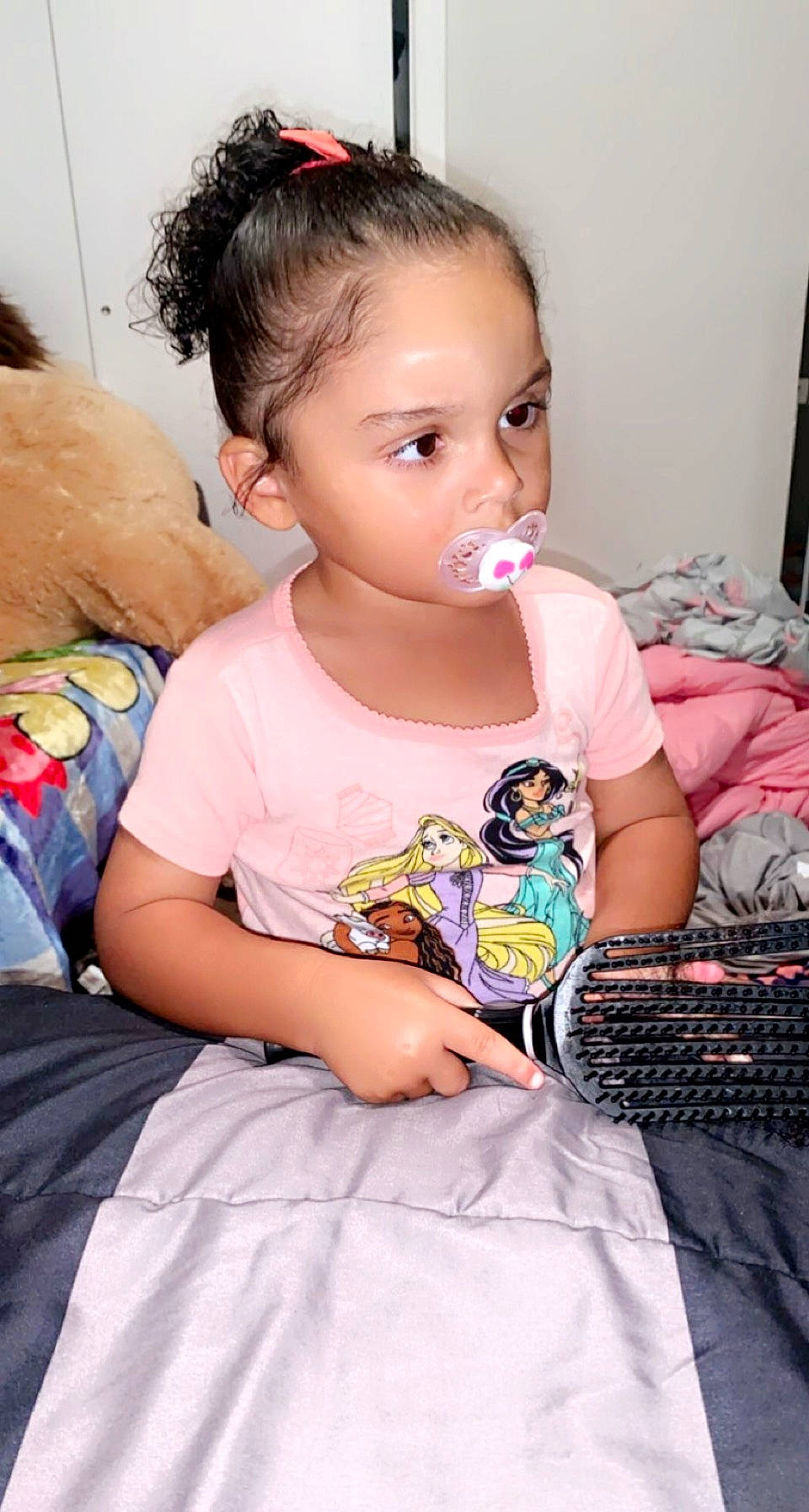 Amara-legacy joined the competition — help win amazing prizes! baby, baby_toddler_clothing, cheek, child, eye, eyelash, face, hairstyle, happy, head, iris, lip, mouth, nose, organ, person, pink, skin, t_shirt, textile