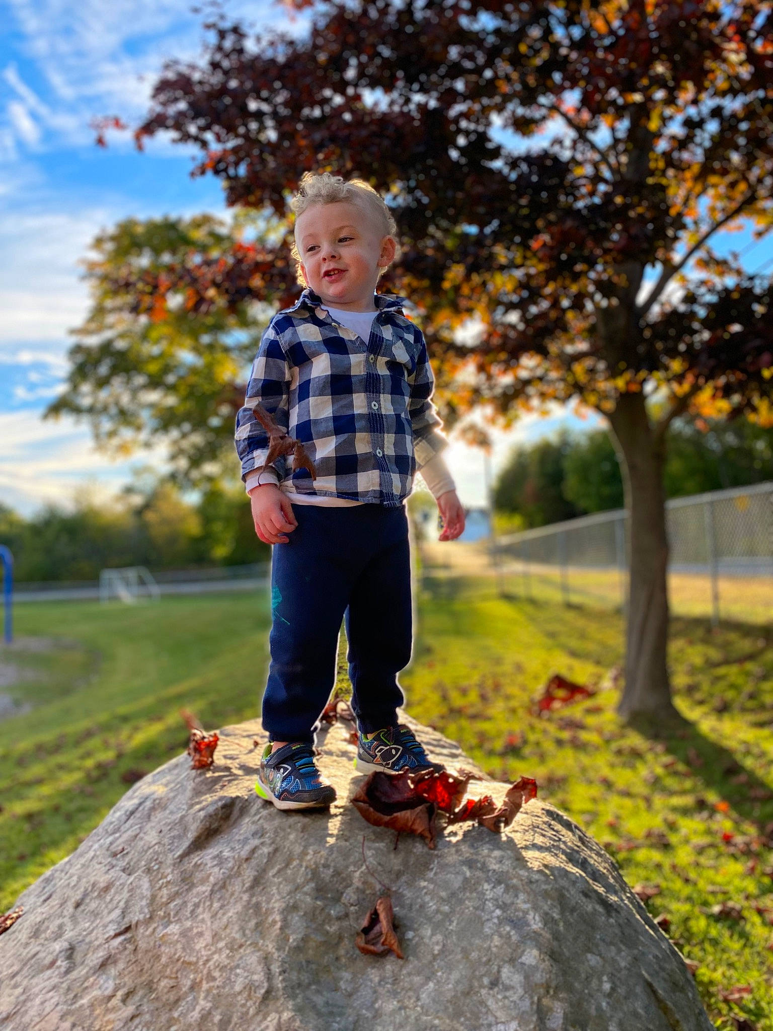 Benjamin joined the competition — help win amazing prizes! branch, fun, grass, happy, jeans, landscape, leaf, leisure, nature, people_in_nature, person, plant, shorts, sky, summer, sunlight, tints_and_shades, tree, trunk, wood