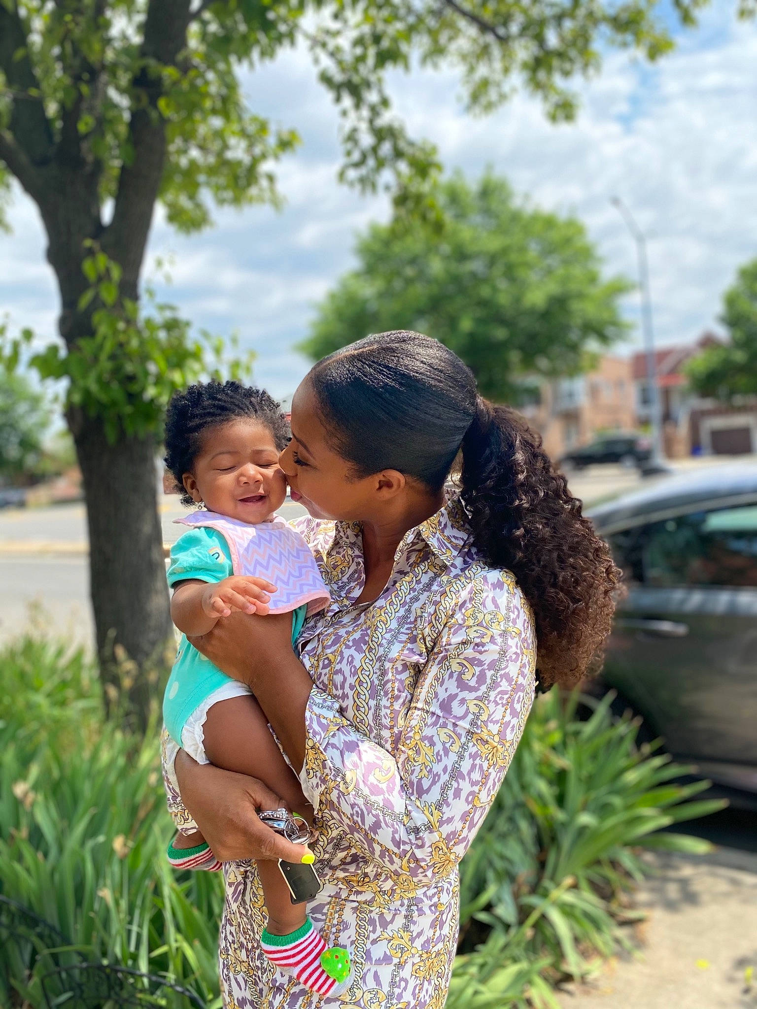 Milan joined the competition — help win amazing prizes! baby, child, event, facial_expression, fun, gesture, grass, hairstyle, happy, hug, kiss, leisure, love, people_in_nature, person, plant, recreation, sitting, sky, toddler