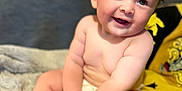 Juhsiya joined the competition — help win amazing prizes! baby, smiling, sitting, blanket, couch, pillow, happy, child, infant, skin, hair, indoors, cute, portrait, young, expression, comfort, plush, relaxed, bright