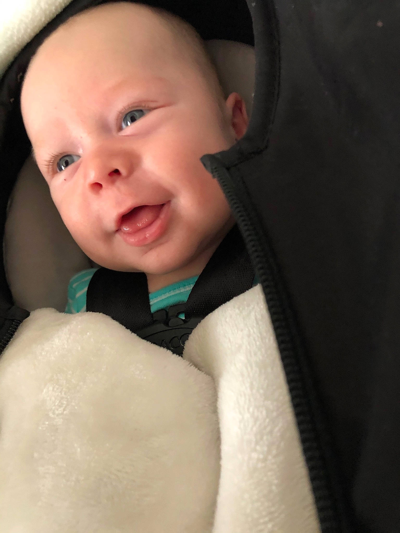 Kain joined the competition — help win amazing prizes! baby, baby_in_car_seat, car_seat, cheek, child, eye, face, head, nose, person, skin, smile, toddler
