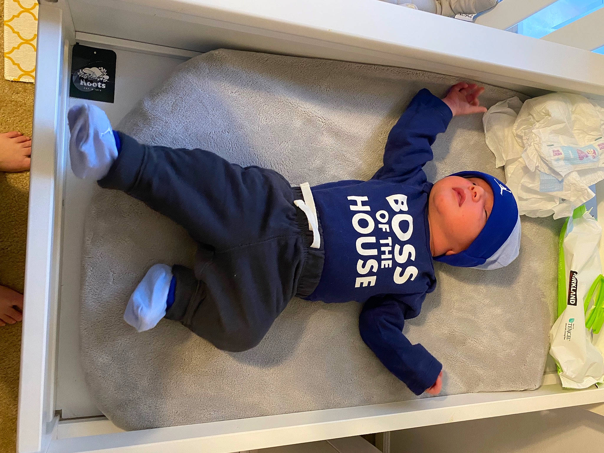 Marco joined the competition — help win amazing prizes! baby, baby_products, baby_safety, baby_sleeping, baby_toddler_clothing, bedding, child, comfort, electric_blue, font, hat, headwear, infant_bed, linens, major_appliance, person, room, sleeve, sportswear, t_shirt