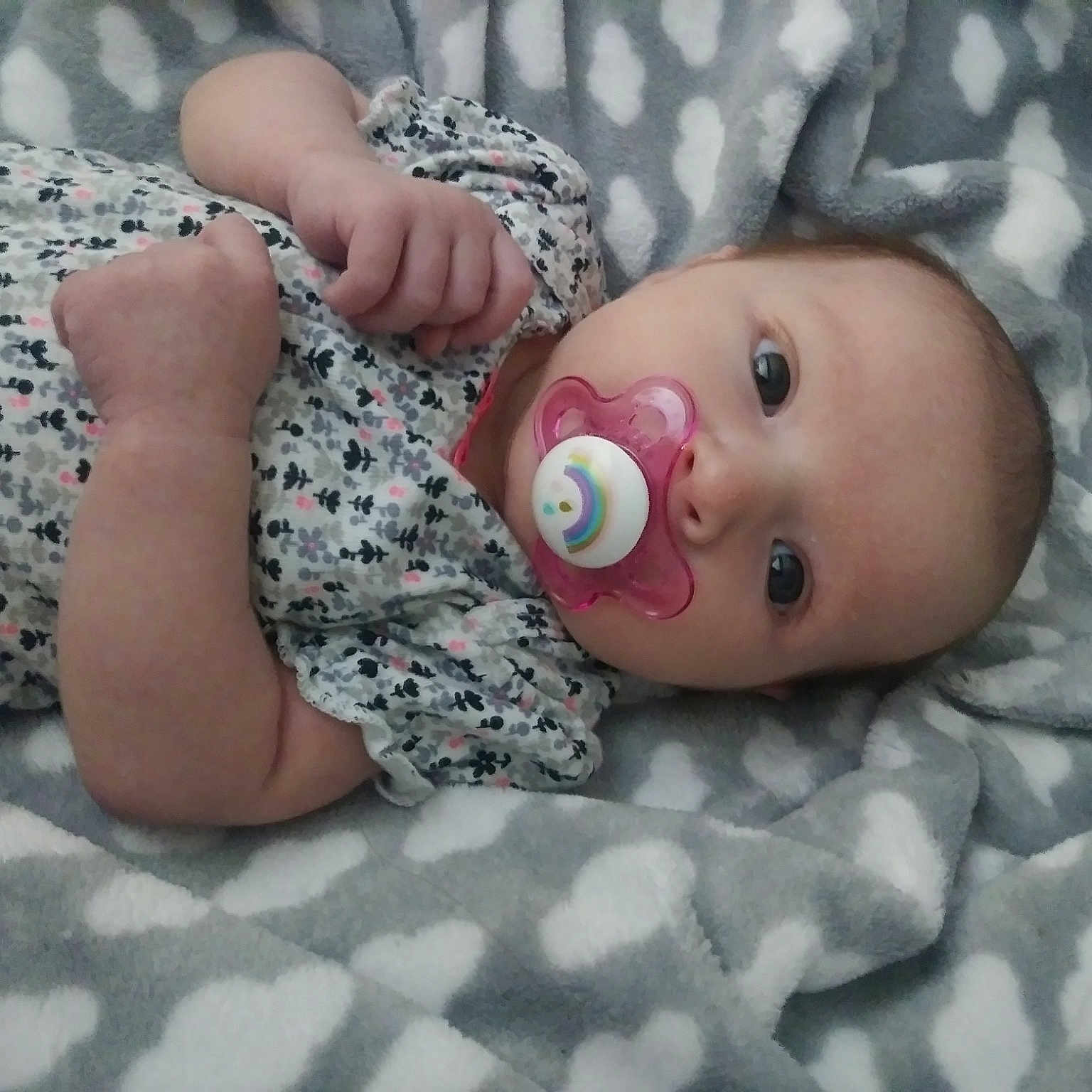 Adrianna joined the competition — help win amazing prizes! bedtime, cheek, child, eye, face, finger, girl, hand, head, infant, leg, lip, mouth, nail, nose, pink, product, skin, sleep, toddler
