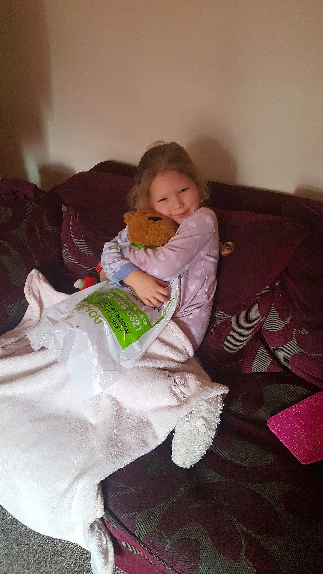 Kourtney is registered to the contest to win money with this photo: child, dress, human_positions, infant, person, pink, skin