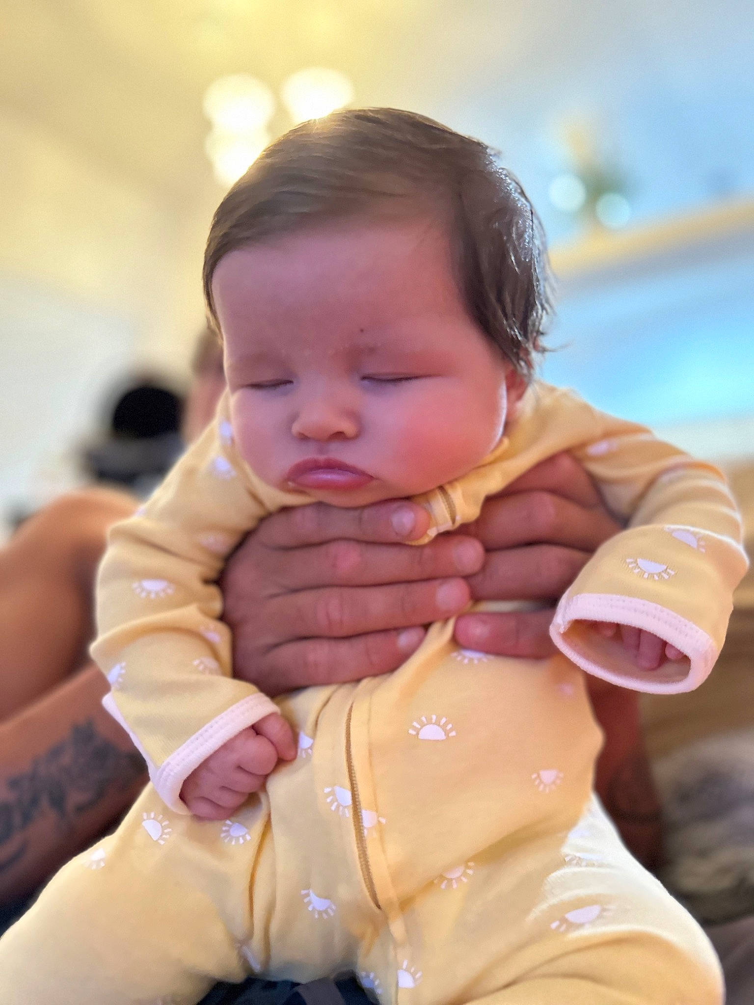 Peyton joined the competition — help win amazing prizes! abdomen, baby, baby_toddler_clothing, cheek, child, comfort, eye, foot, fun, gesture, hairstyle, happy, lip, nail, nose, person, sitting, skin, sweetness, thumb