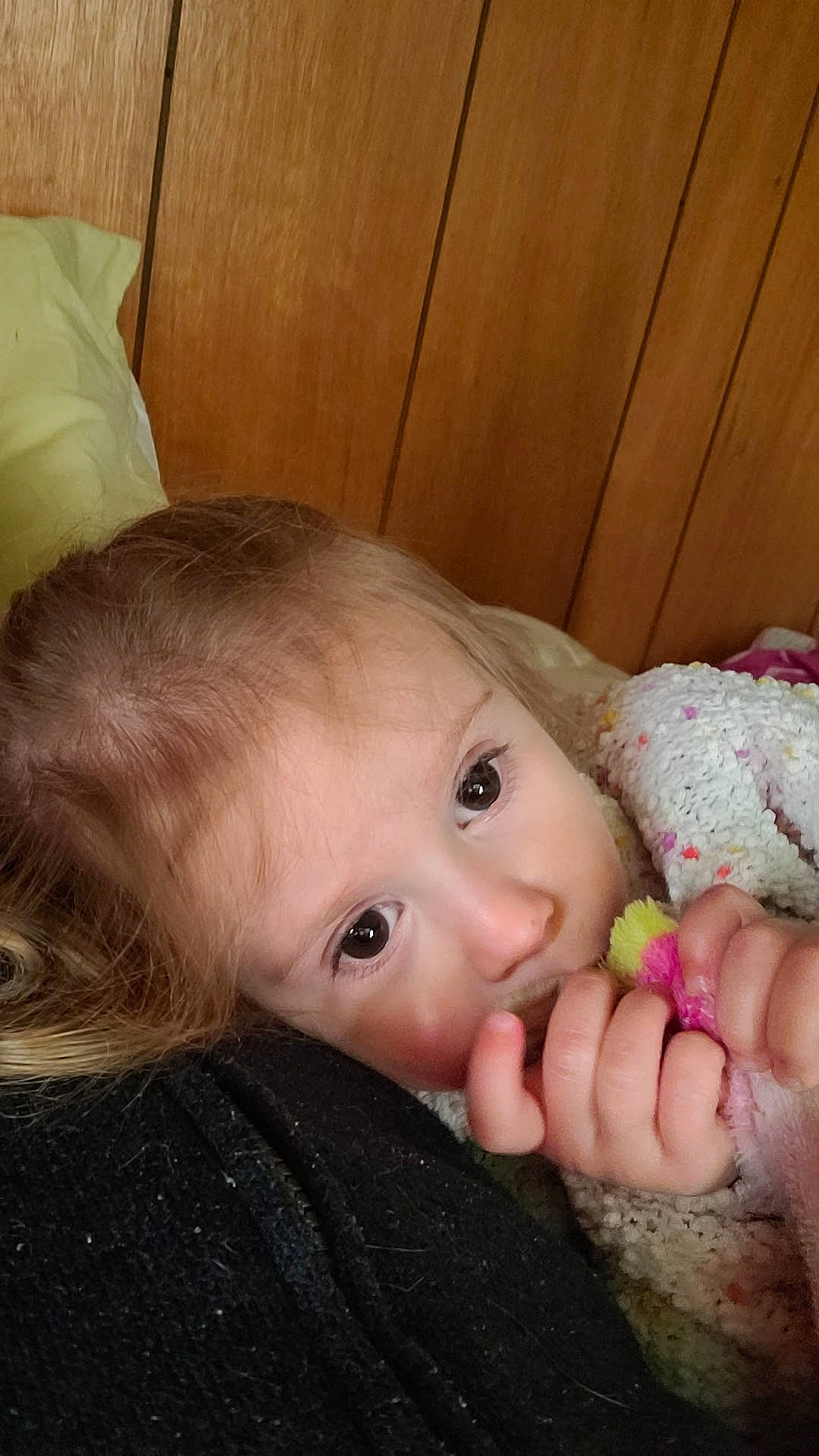 Eleanor is registered to the contest to win money with this photo: baby, baby_toddler_clothing, cheek, chin, eyebrow, eyelash, face, finger, gesture, head, iris, lip, mouth, nail, nose, person, skin, thumb, toddler, vertebrate