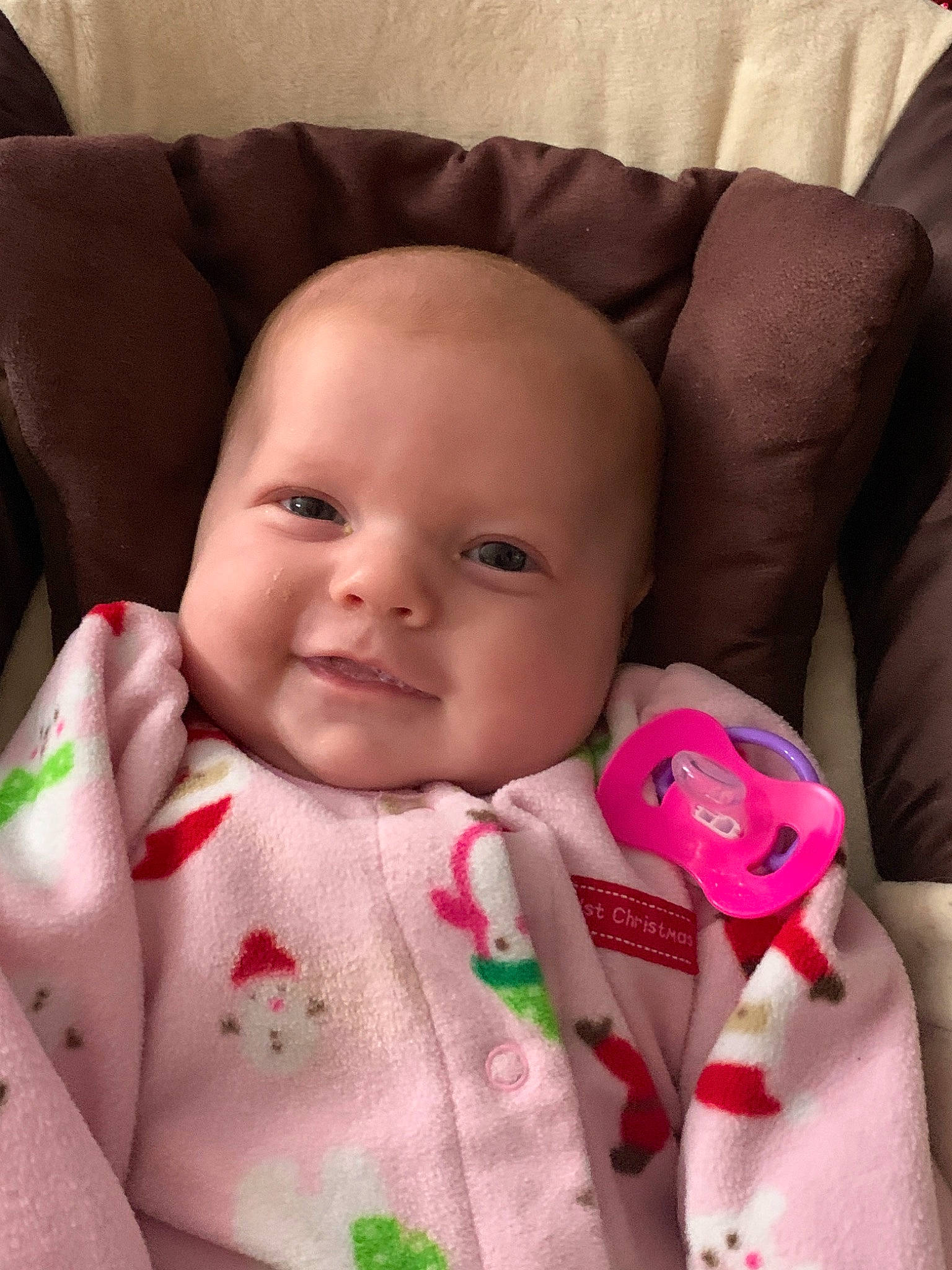 Willow joined the competition — help win amazing prizes! baby, baby_products, cheek, child, ear, eye, face, finger, forehead, head, iris, joy, lip, mouth, nose, person, pink, skin, smile, textile