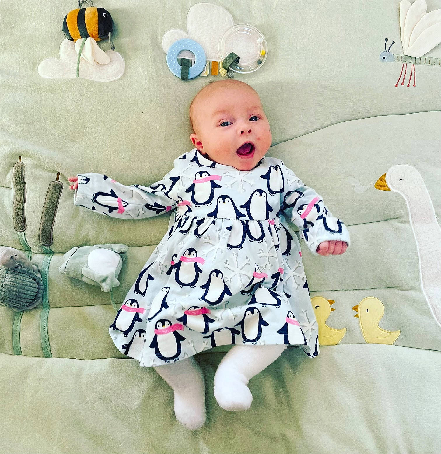 Maisie is registered to the contest to win money with this photo: art, baby, baby_toddler_clothing, child, comfort, costume_hat, dress, font, fur, happy, hat, linens, pattern, person, pink, room, sleeve, smile, t_shirt, toddler