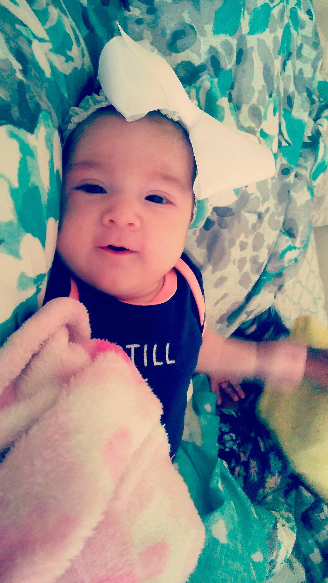 Jeaneliz joined the competition — help win amazing prizes! beauty, blue, boy, cheek, child, cool, emotion, eye, fun, girl, hair_accessory, happiness, head, human, infant, person, pink, skin, smile, toddler