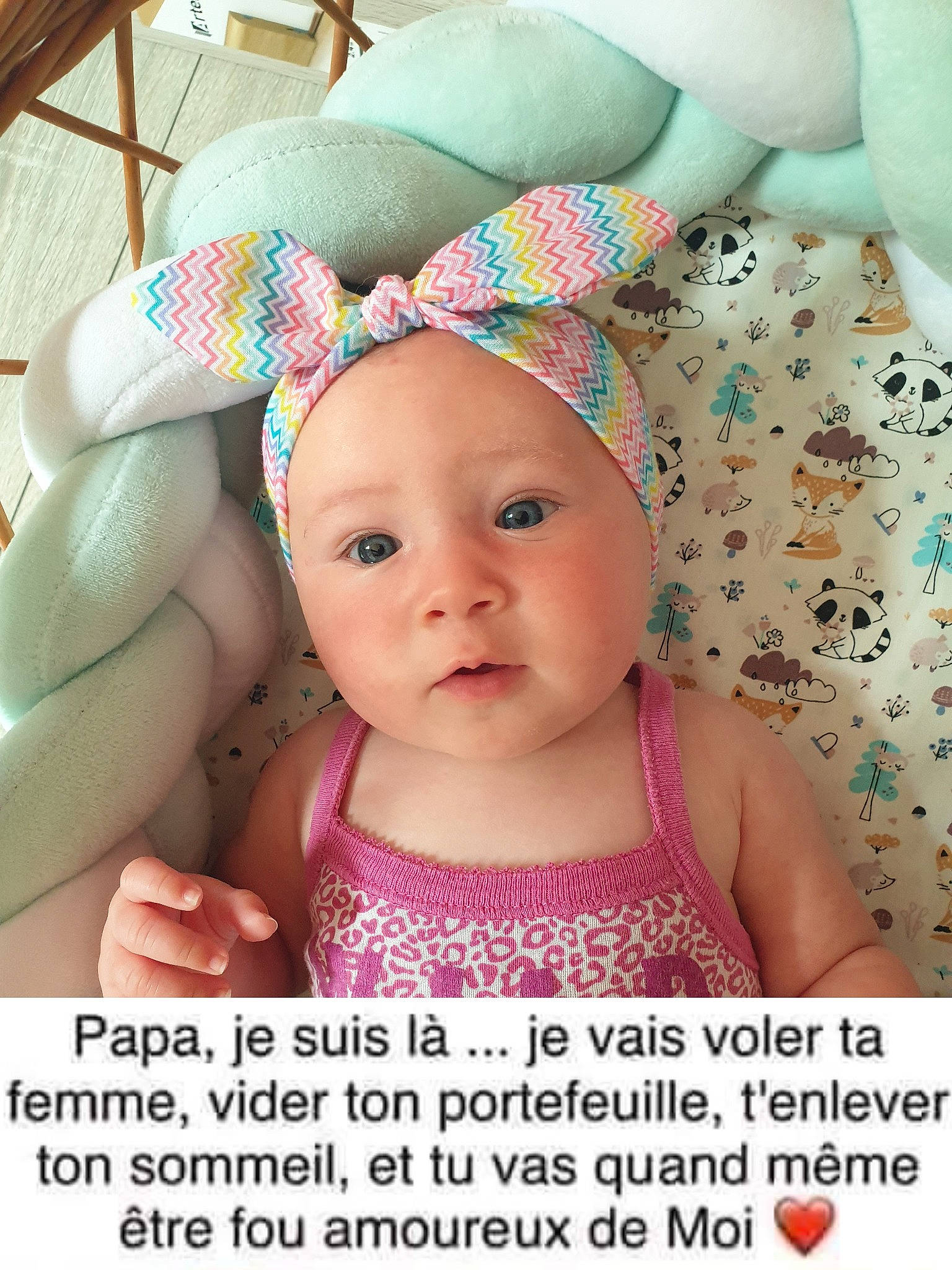 Kelia participe au concours pour gagner de l'argent avec cette photo : baby, baby_products, baby_sleeping, baby_toddler_clothing, beauty, cap, cheek, child, comfort, facial_expression, font, happy, headwear, human, linens, person, photograph, pink, product, skin