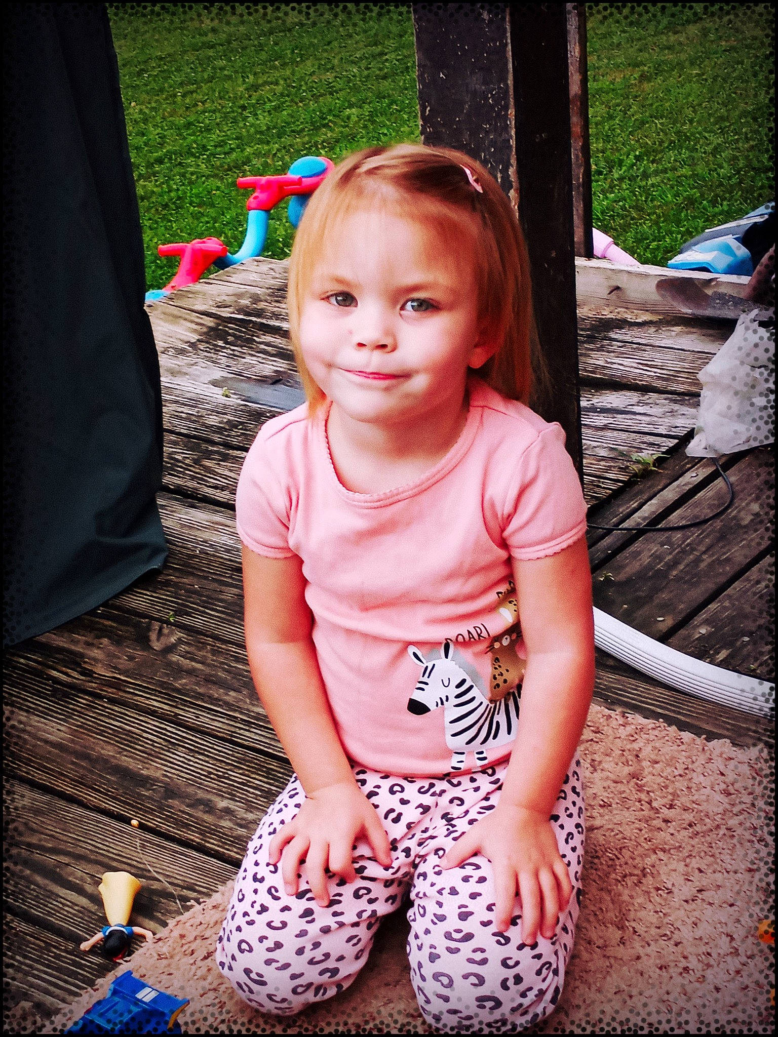 Kaitlyn joined the competition — help win amazing prizes! adaptation, baby_toddler_clothing, cool, eye, face, flash_photography, grass, hair, happy, iris, joy, leisure, lip, people_in_nature, person, pink, plant, skin, sleeve, smile