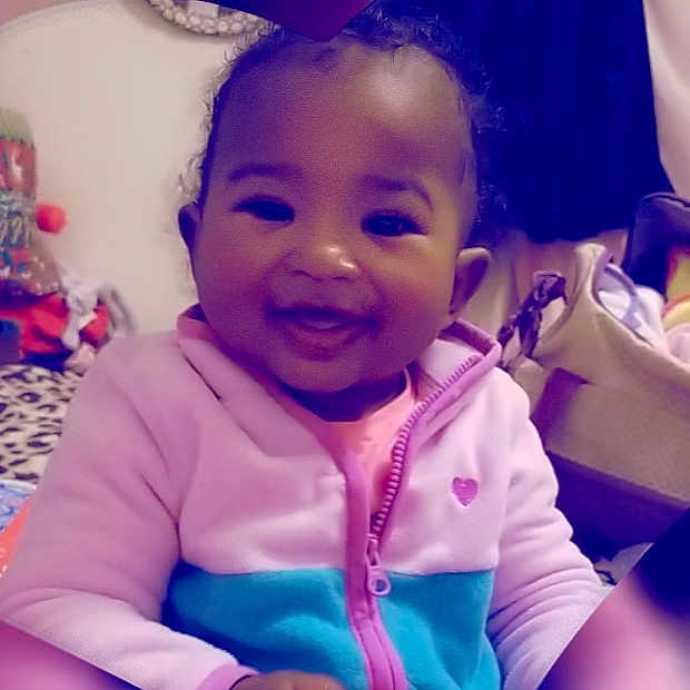 Cali joined the competition — help win amazing prizes! cheek, child, cool, day, ear, face, facial_expression, fun, girl, happiness, head, infant, iris, mouth, person, play, product, purple, skin, smile