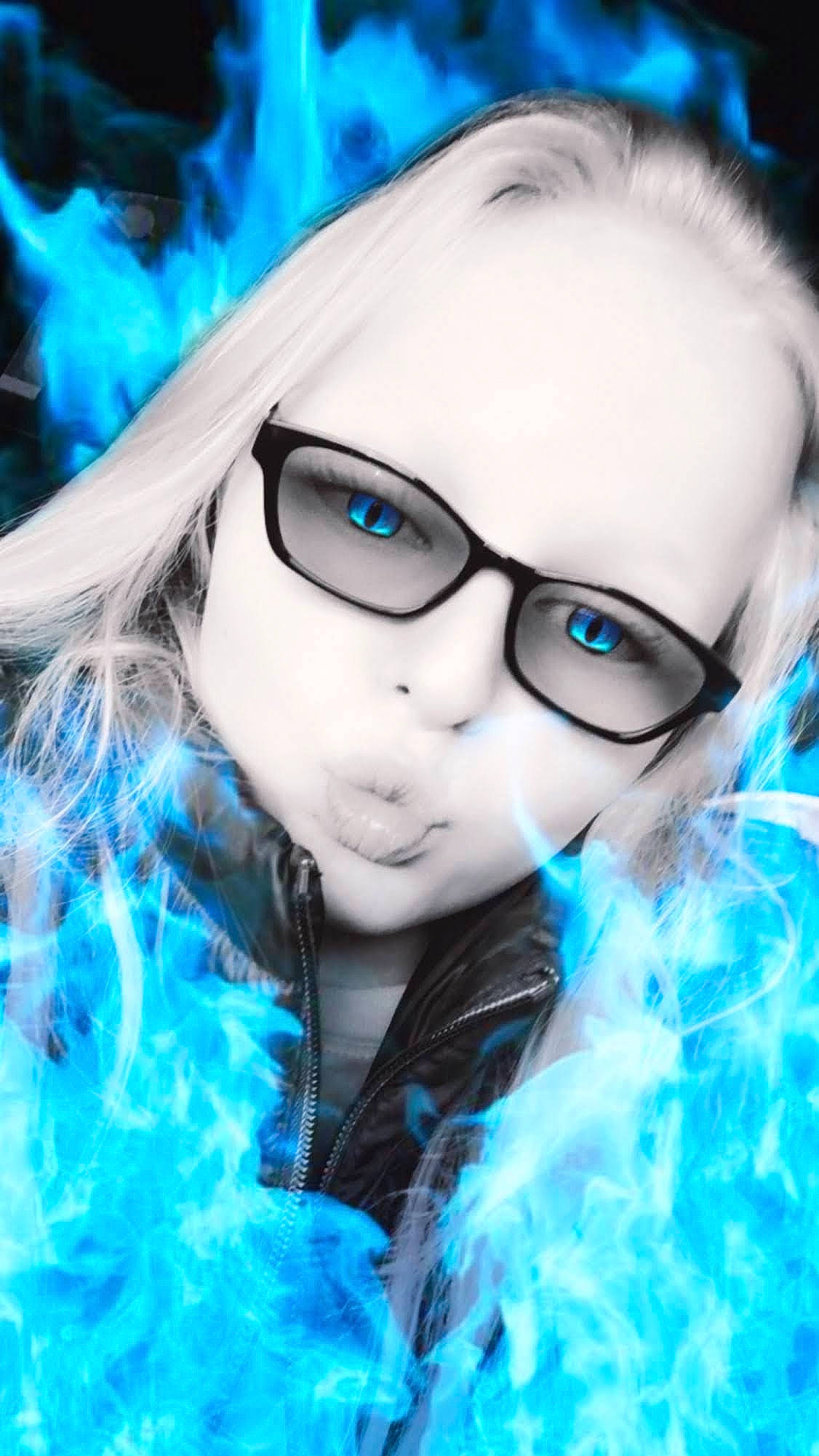 Sherlynn joined the competition — help win amazing prizes! aqua, azure, black_hair, blue, cool, eyebrow, eyelash, eyewear, glasses, head, iris, jaw, lip, mouth, person, pink, purple, textile, violet, vision_care